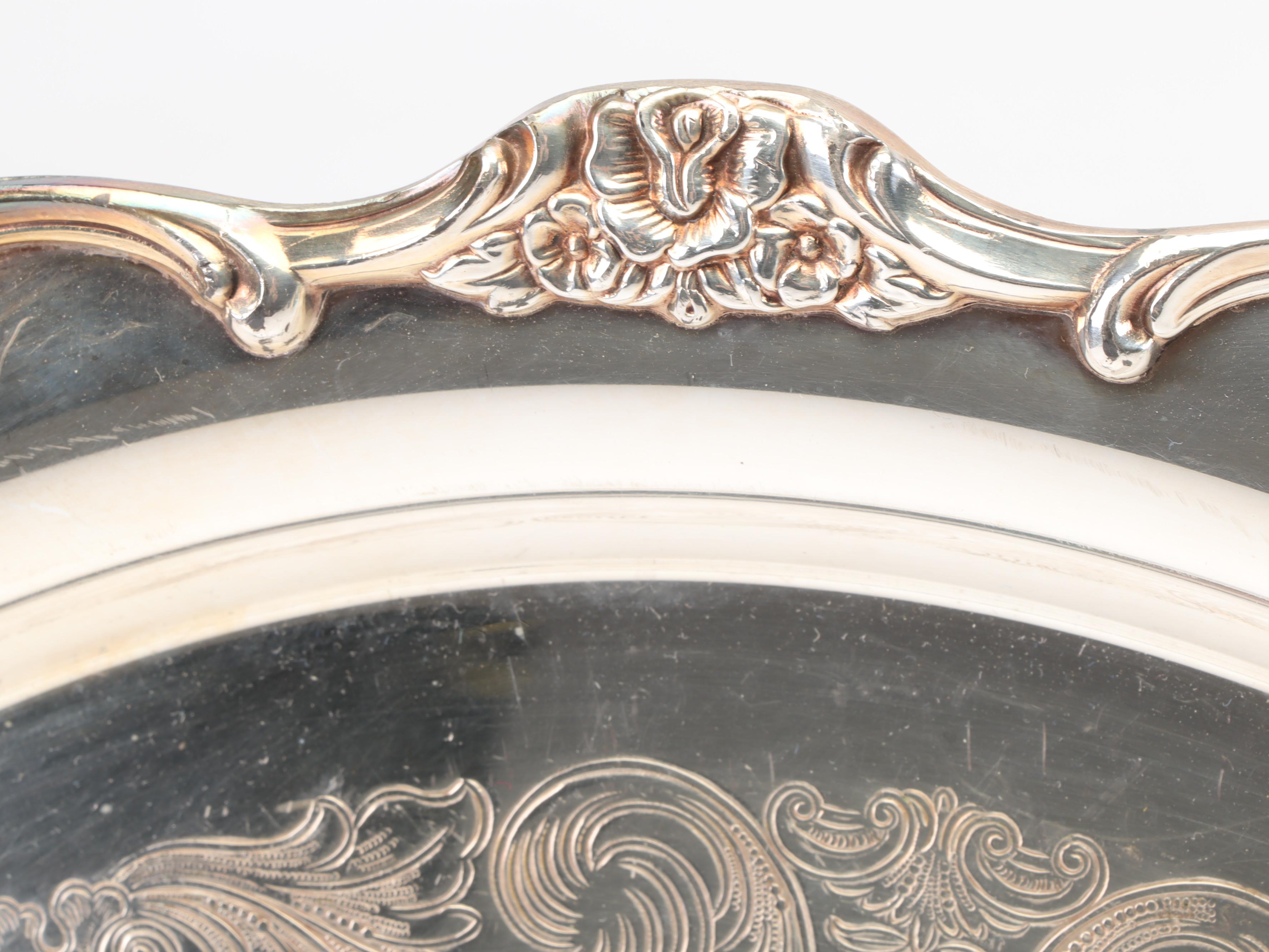 Wm Rogers, Wallace and Other Silver Plate Serveware