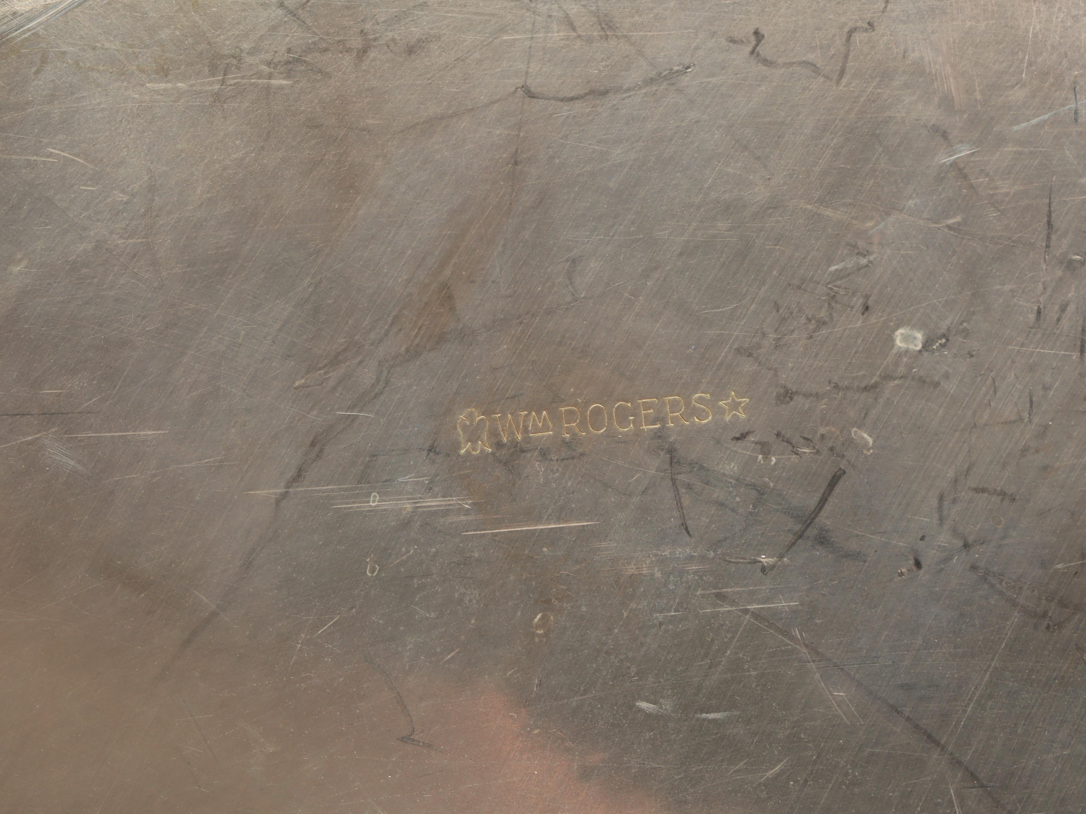 Wm Rogers, Wallace and Other Silver Plate Serveware