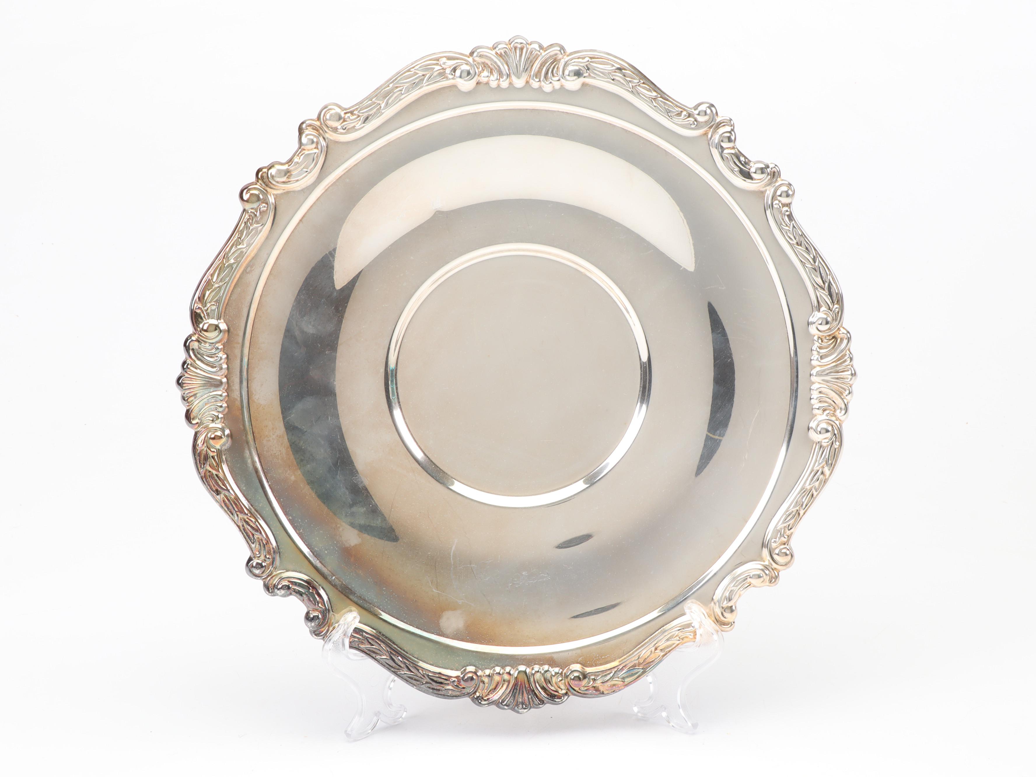 Wm Rogers, Wallace and Other Silver Plate Serveware