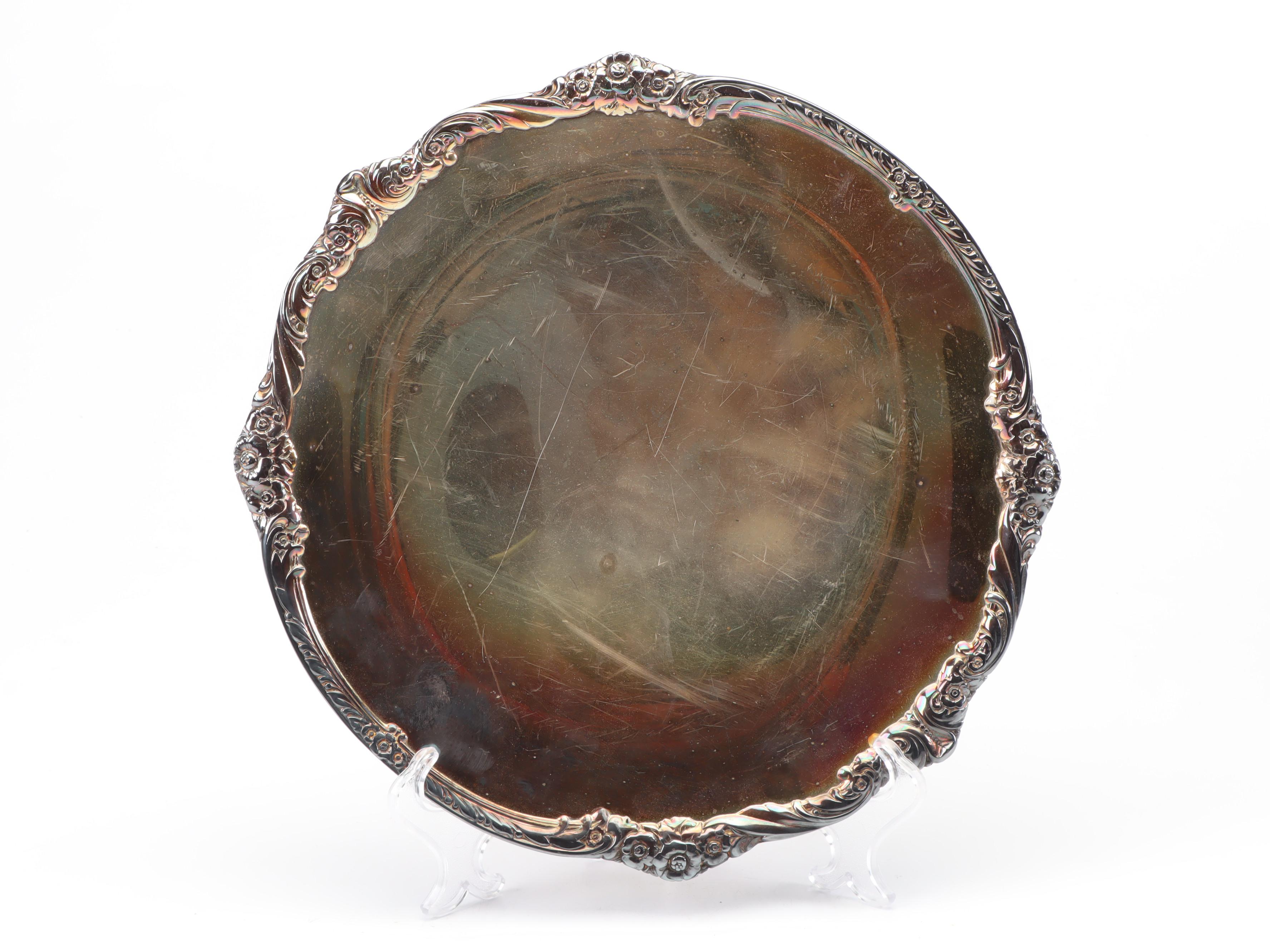 Wm Rogers, Wallace and Other Silver Plate Serveware