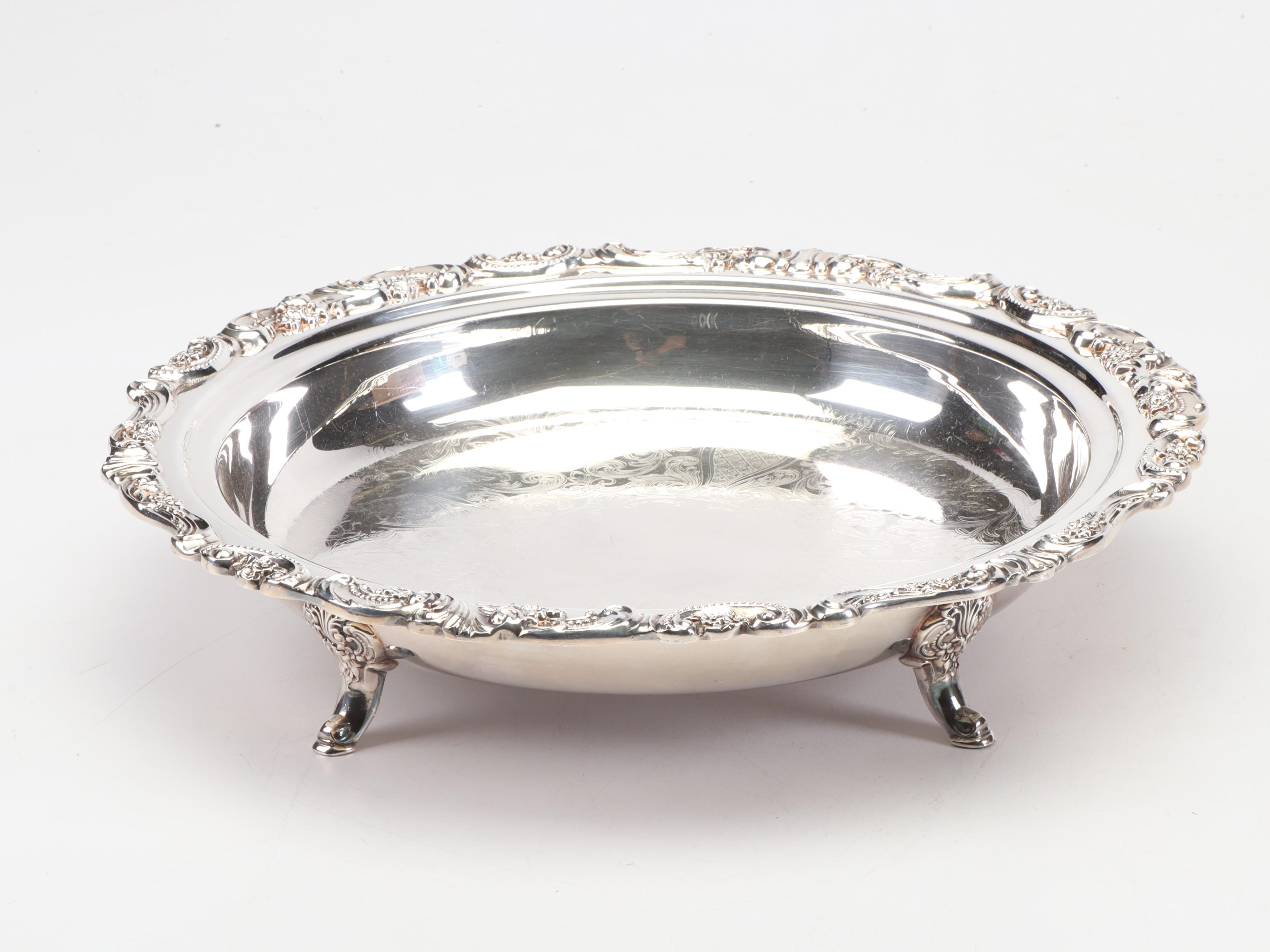 Wm Rogers, Wallace and Other Silver Plate Serveware