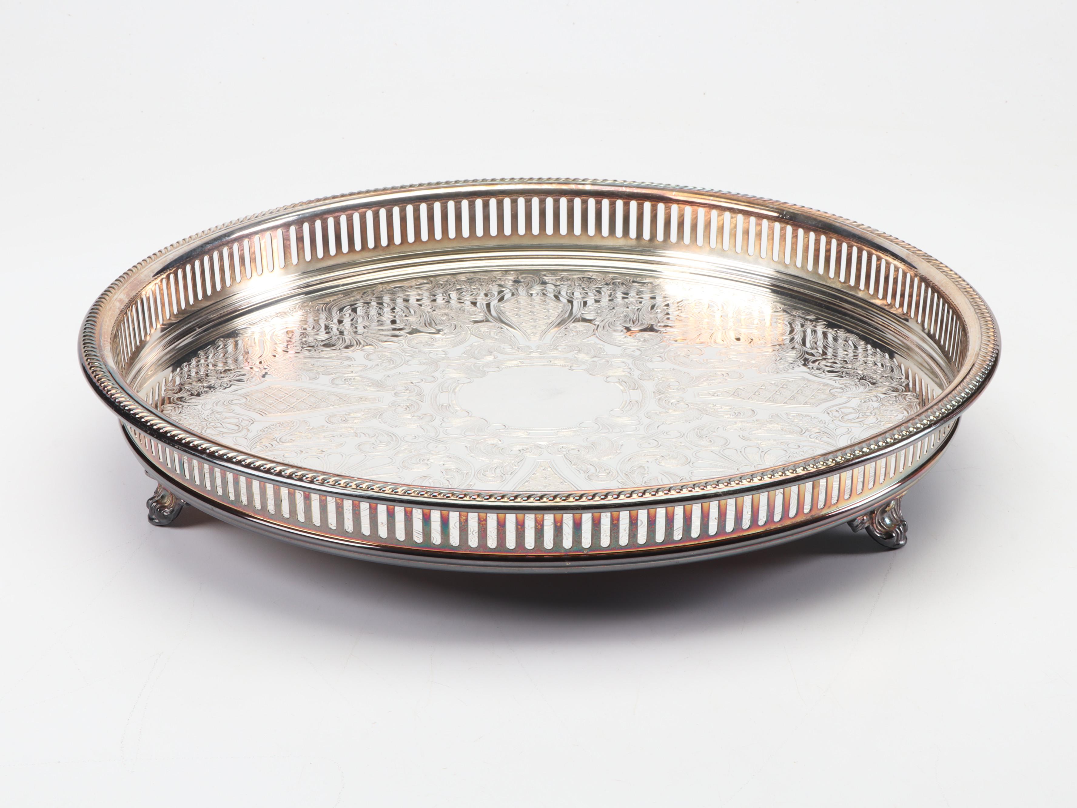 Wm Rogers, Wallace and Other Silver Plate Serveware