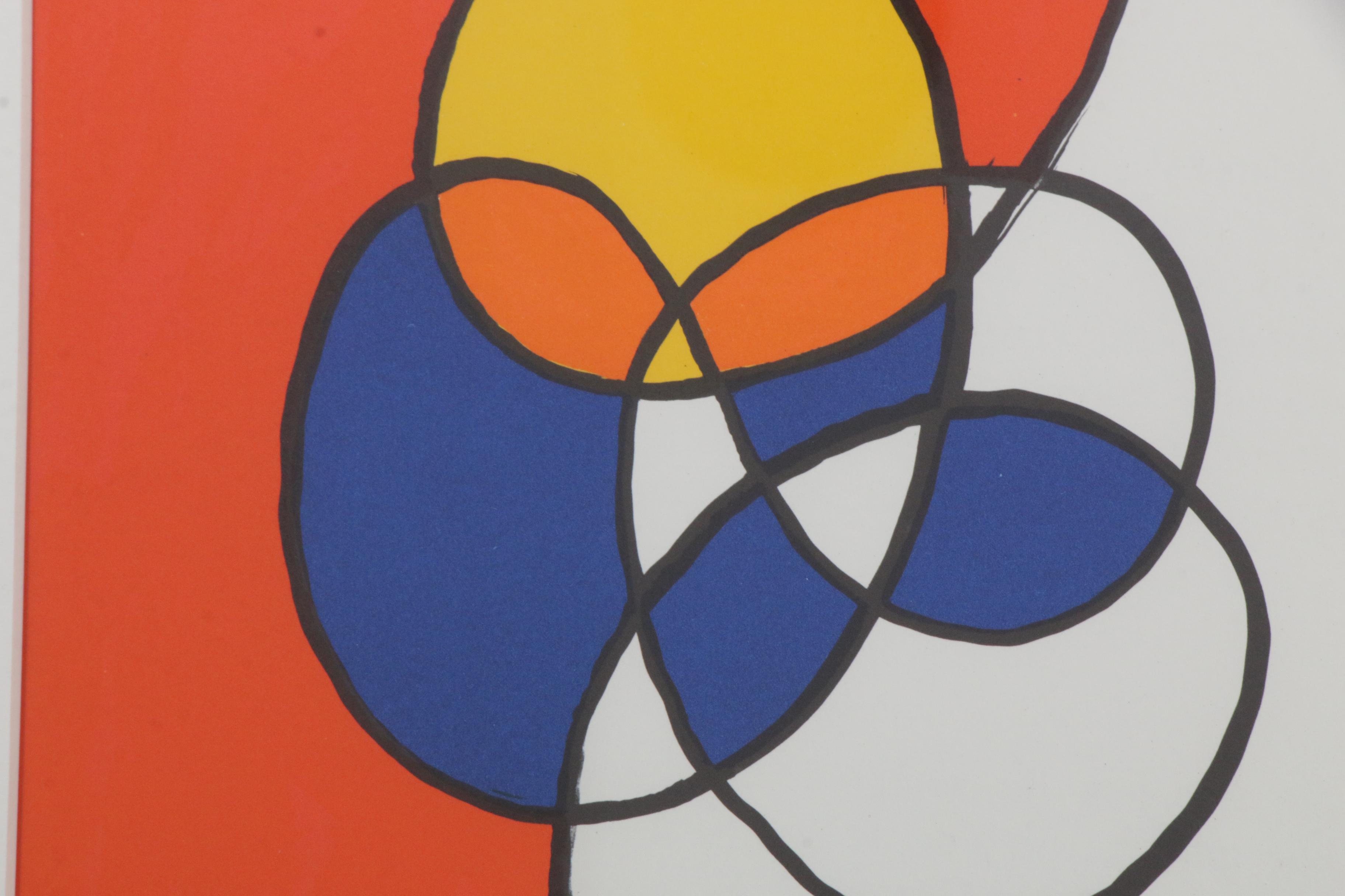 Alexander Calder Color Lithograph for "Derrière le Miroir"