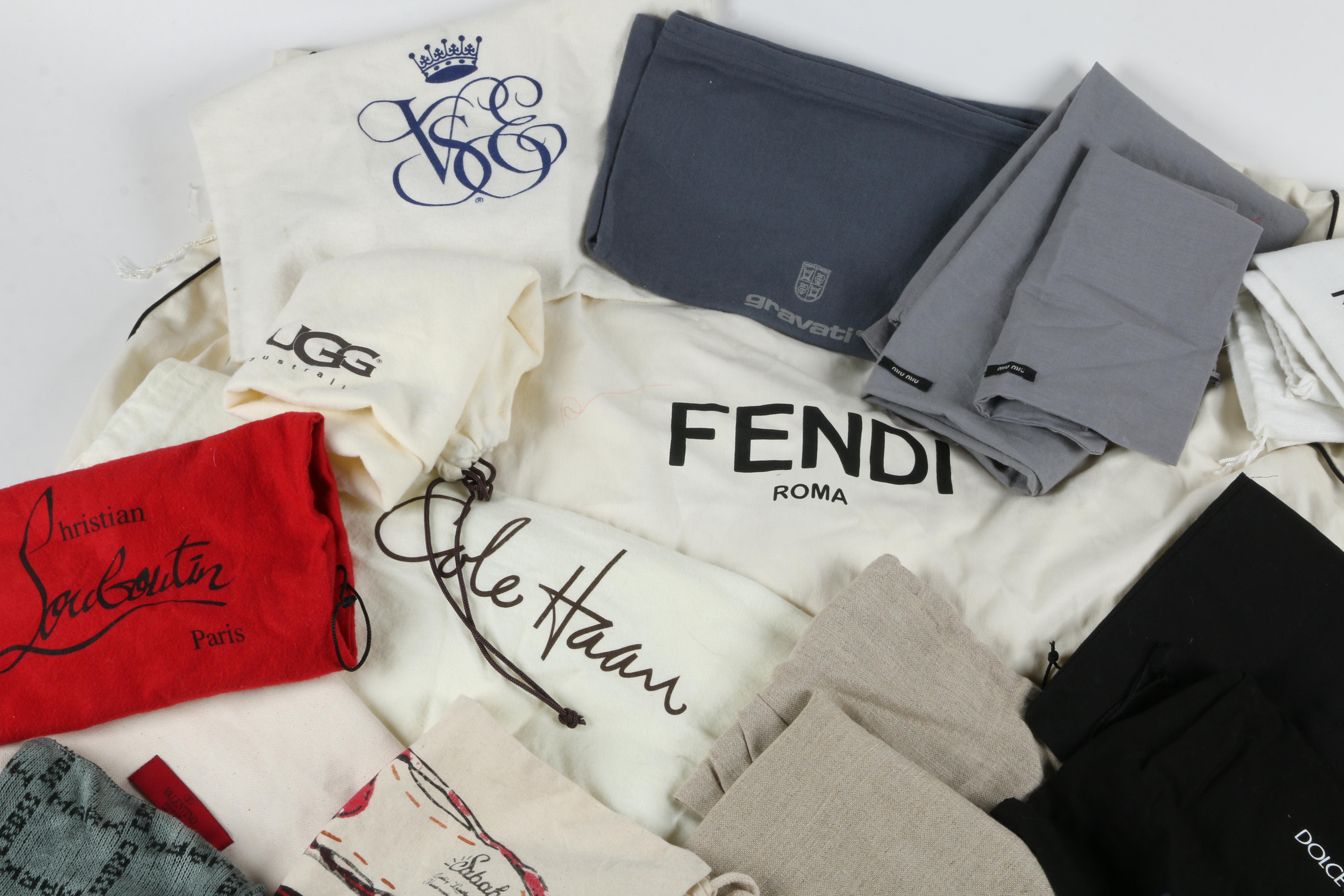 Designer Dust Covers Including Fendi Garment Bag