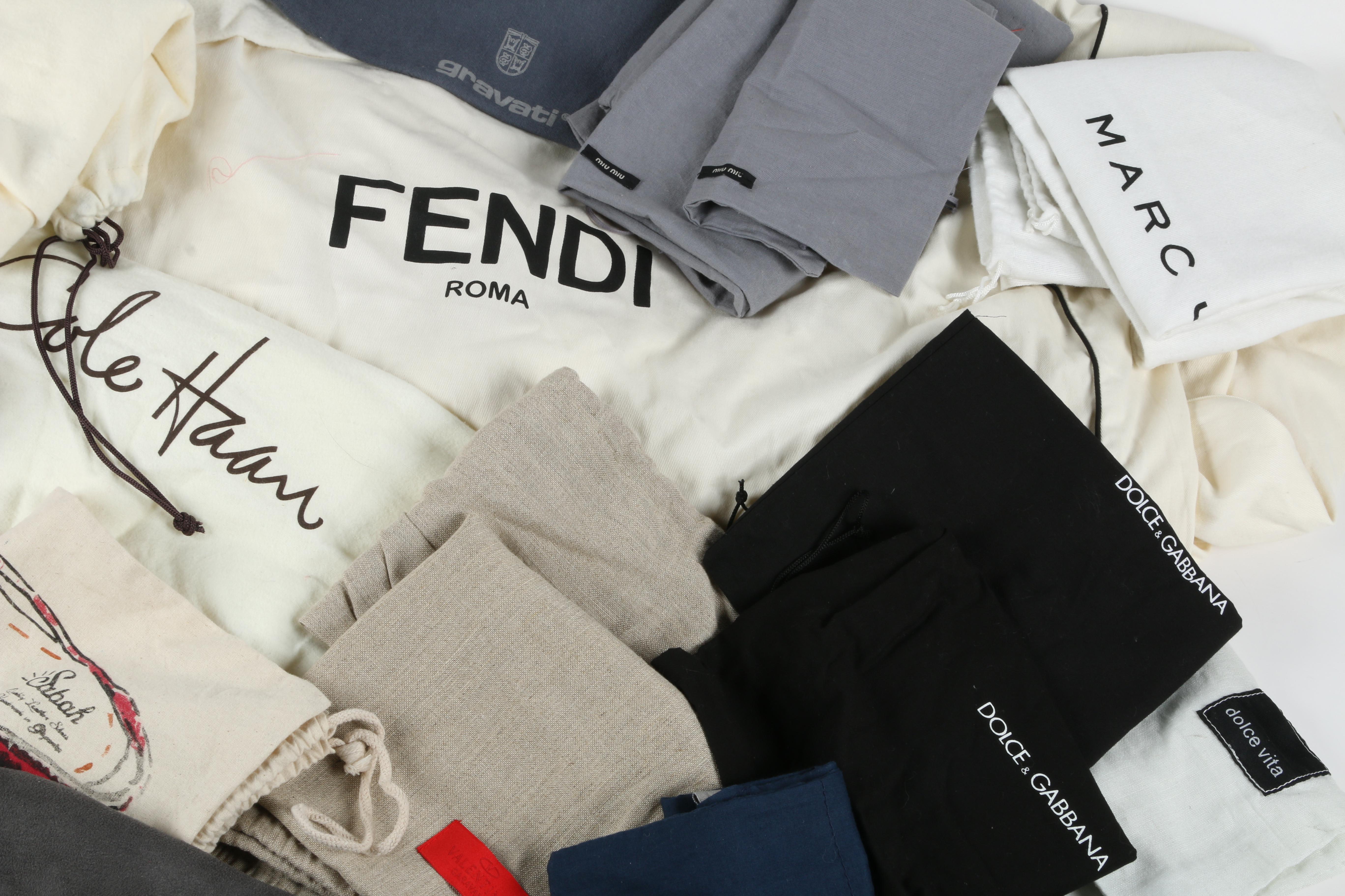 Designer Dust Covers Including Fendi Garment Bag