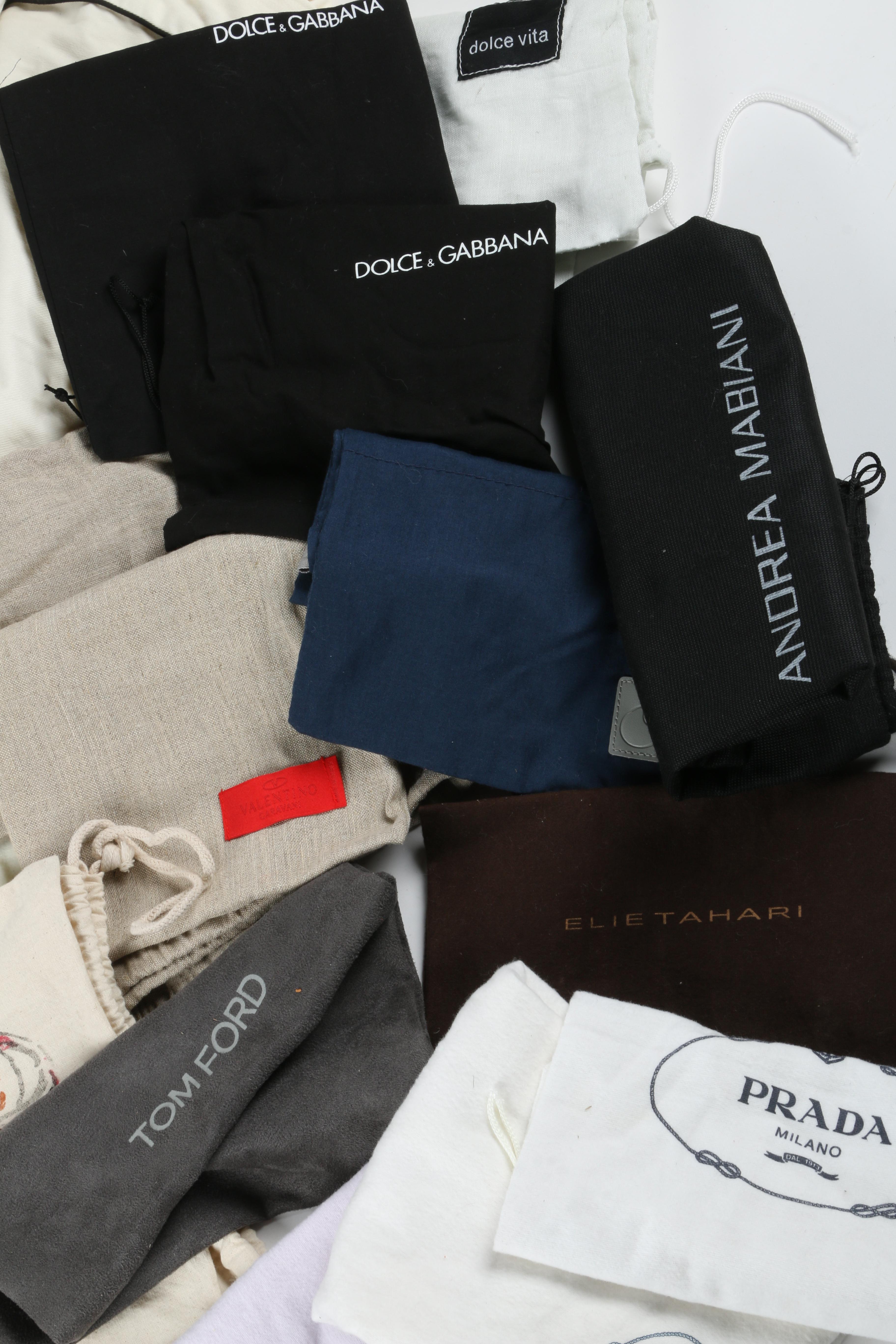 Designer Dust Covers Including Fendi Garment Bag