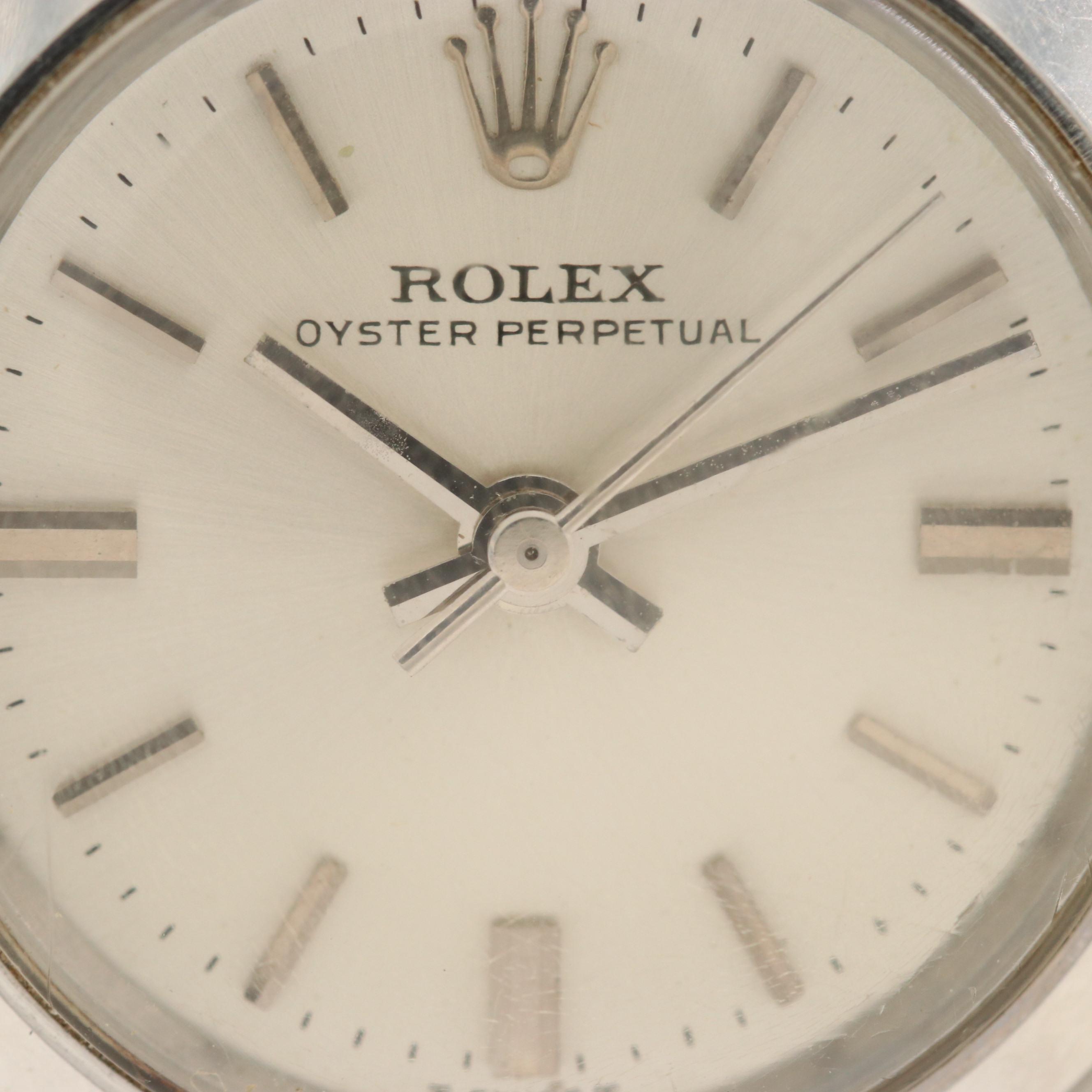Vintage Rolex Oyster Perpetual Stainless Steel Automatic Watch, 1963