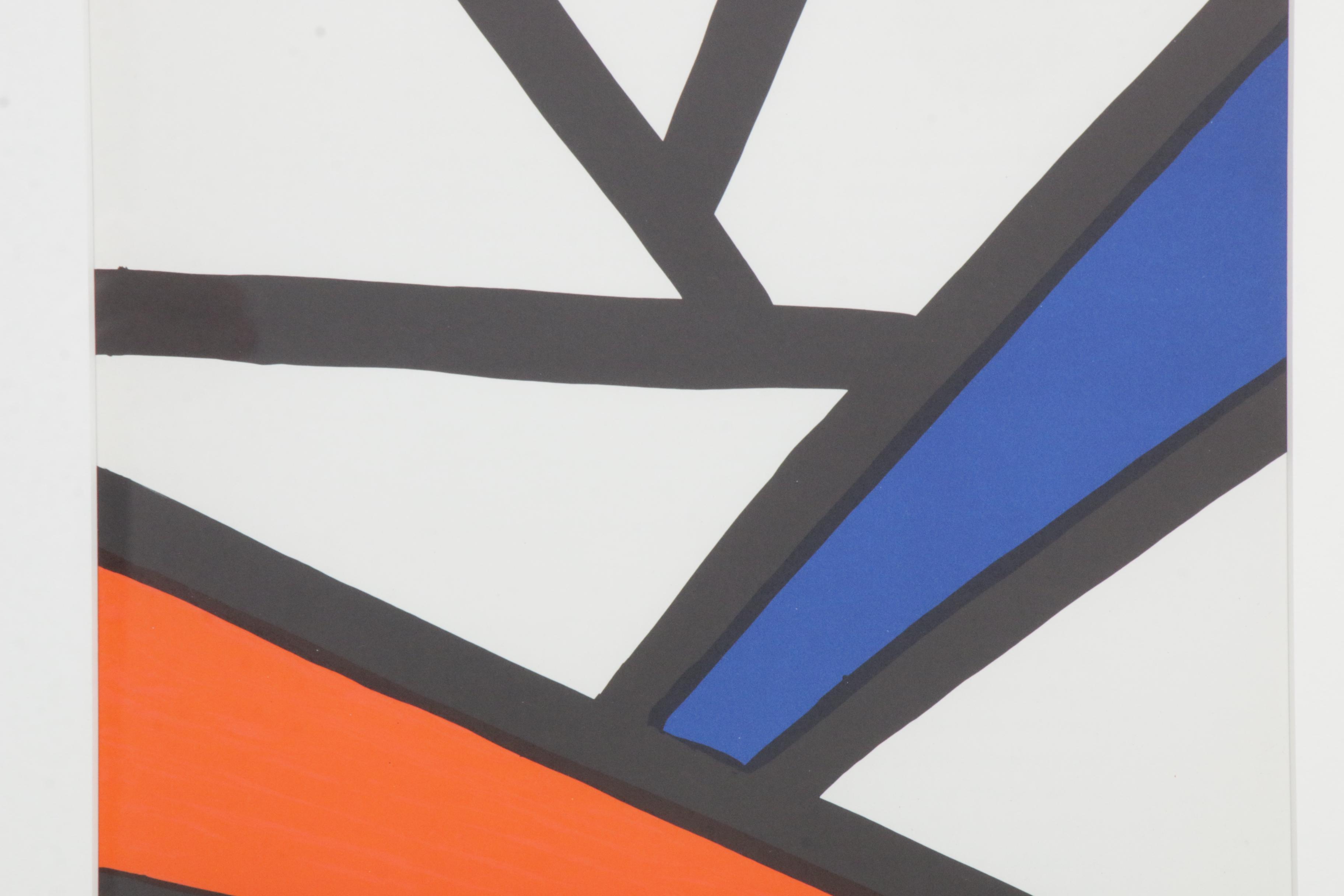 Alexander Calder Color Lithograph for "Derrière le Miroir"