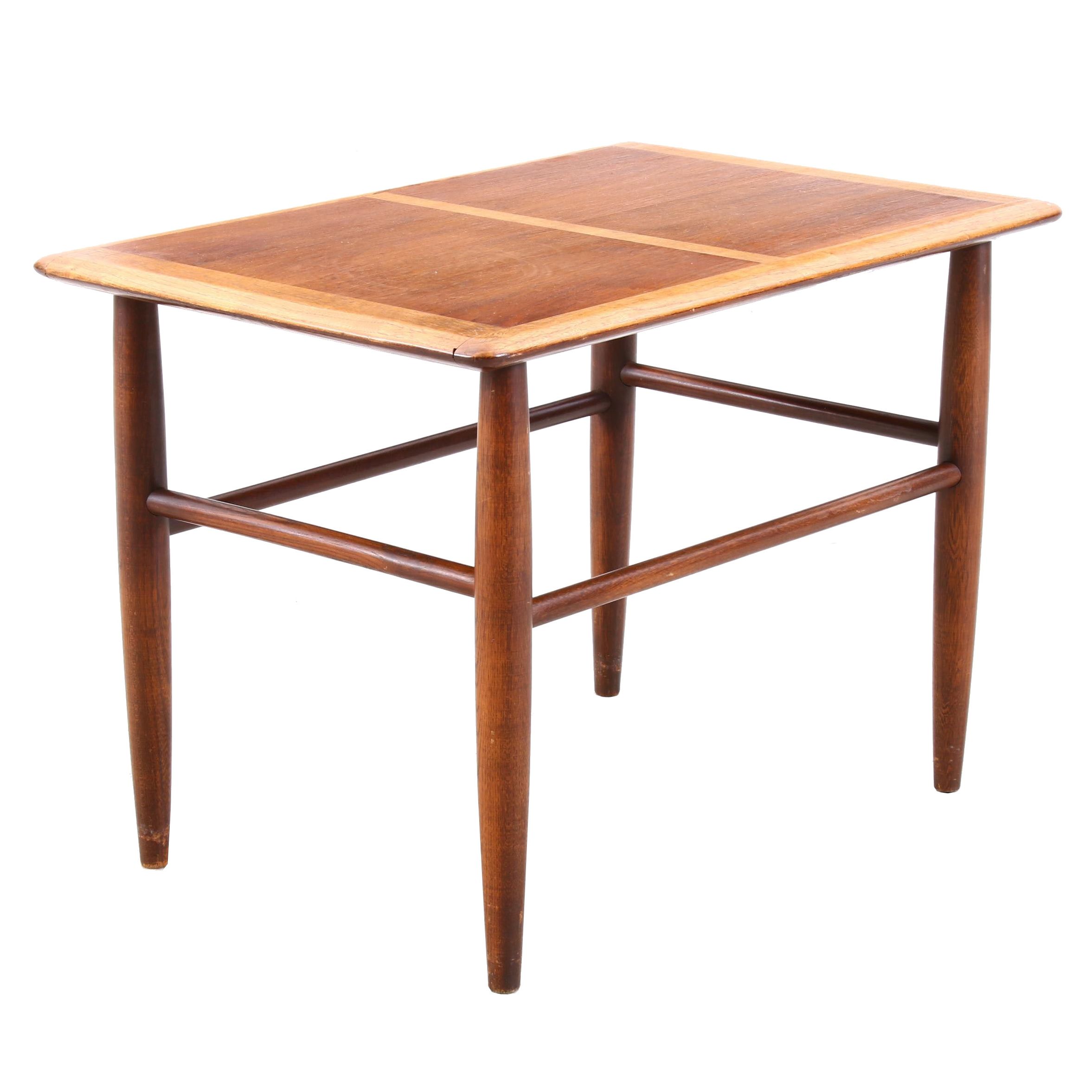 Mid Century Modern Walnut Side Table