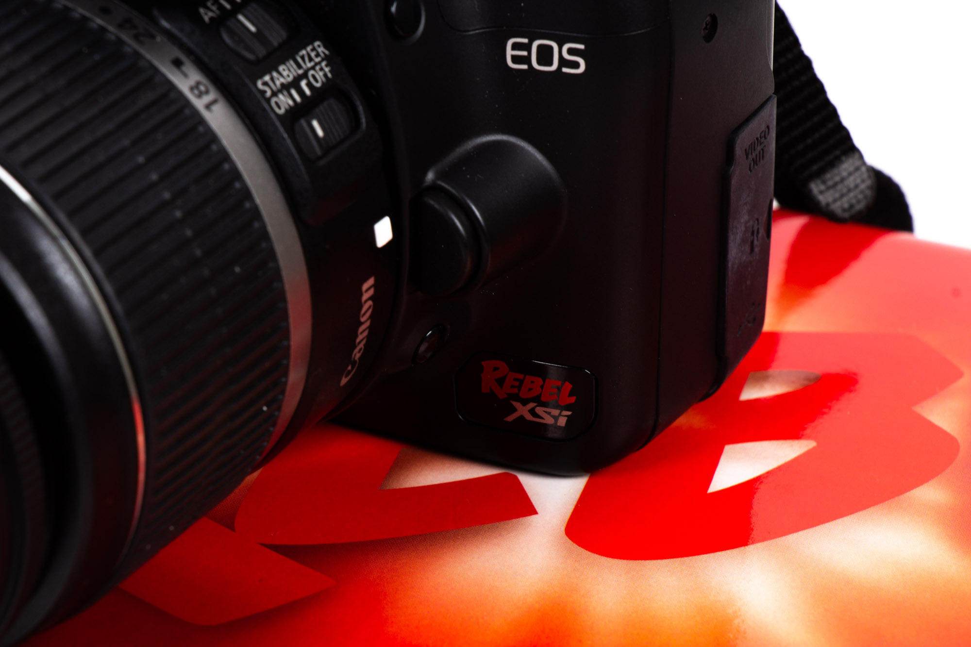 Canon EOS Digital Rebel XSI Camera and Lens