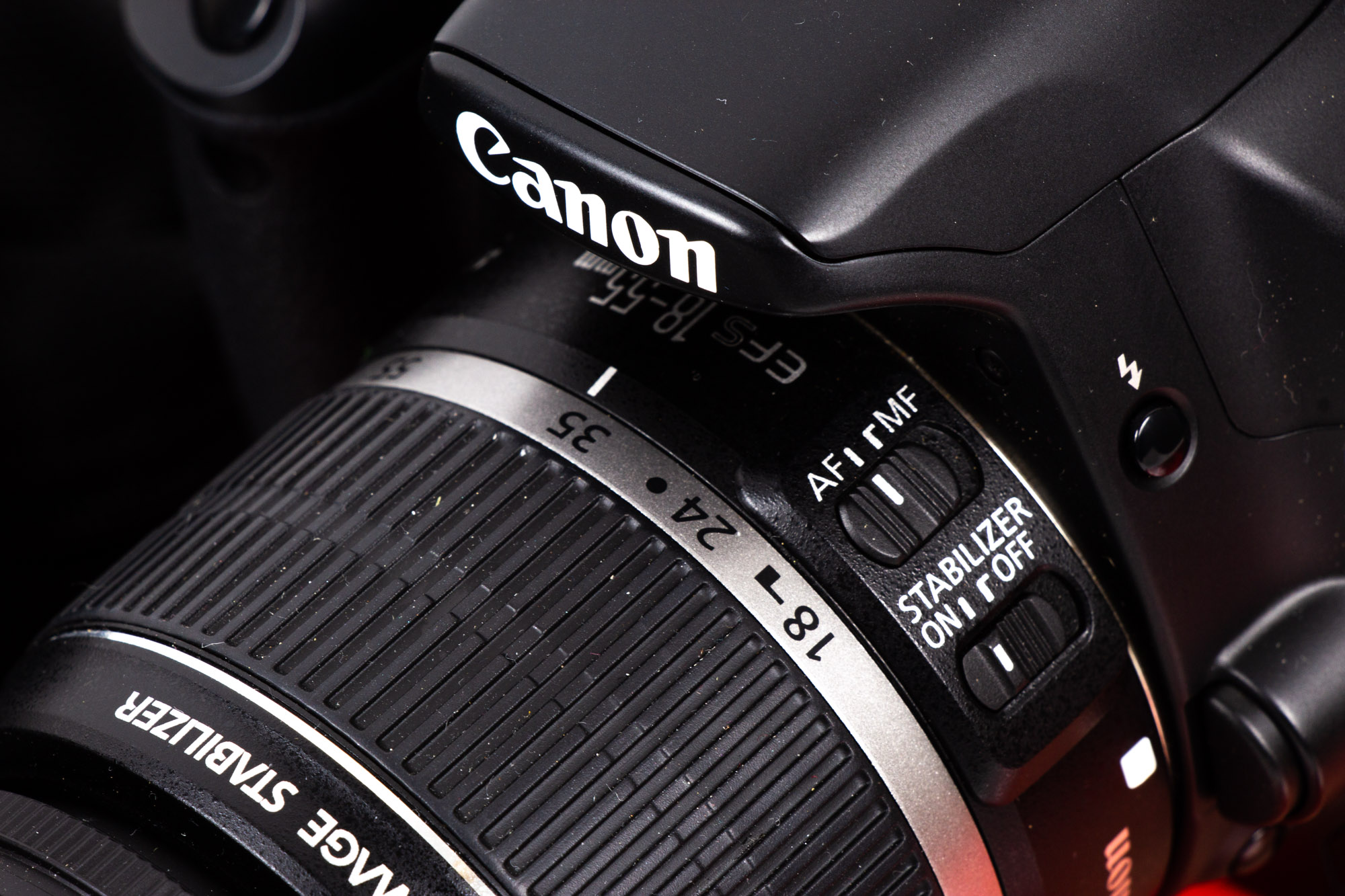 Canon EOS Digital Rebel XSI Camera and Lens