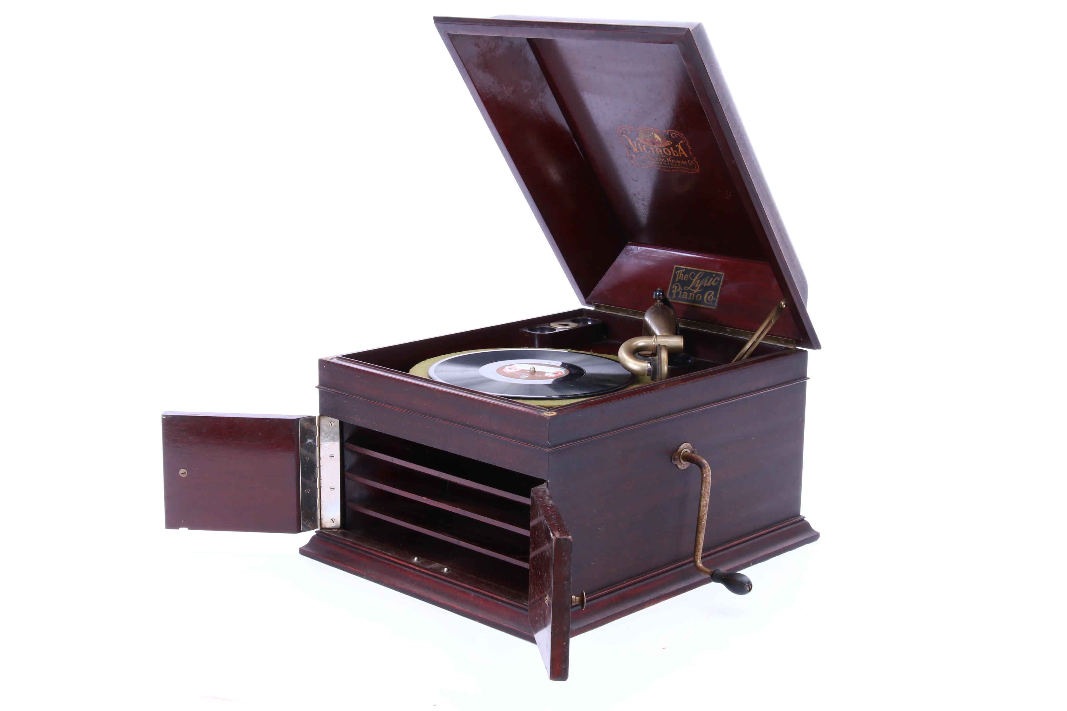 Victrola Victor Talking Machine Co. Phonograph Player, Circa 1910s