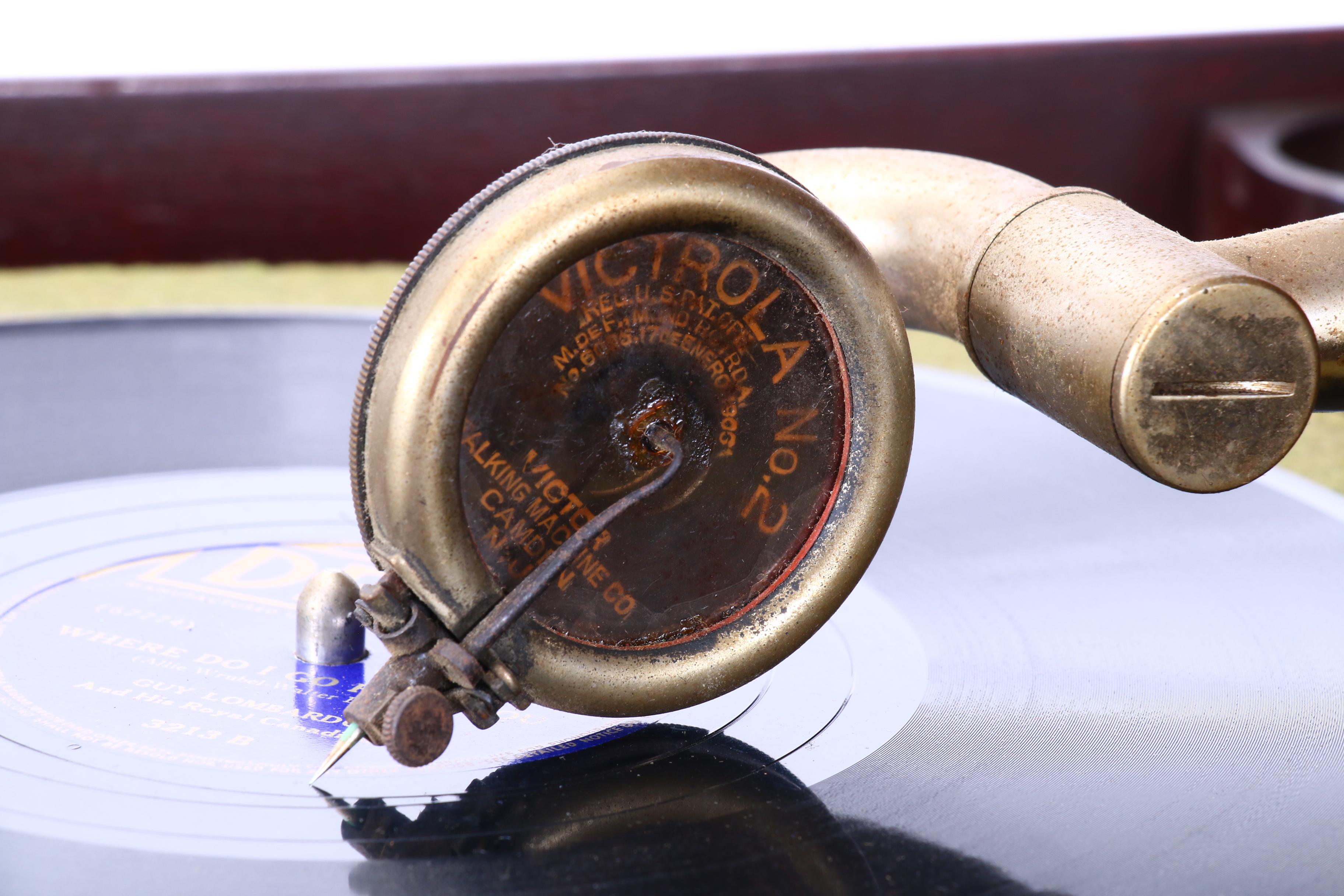 Victrola Victor Talking Machine Co. Phonograph Player, Circa 1910s
