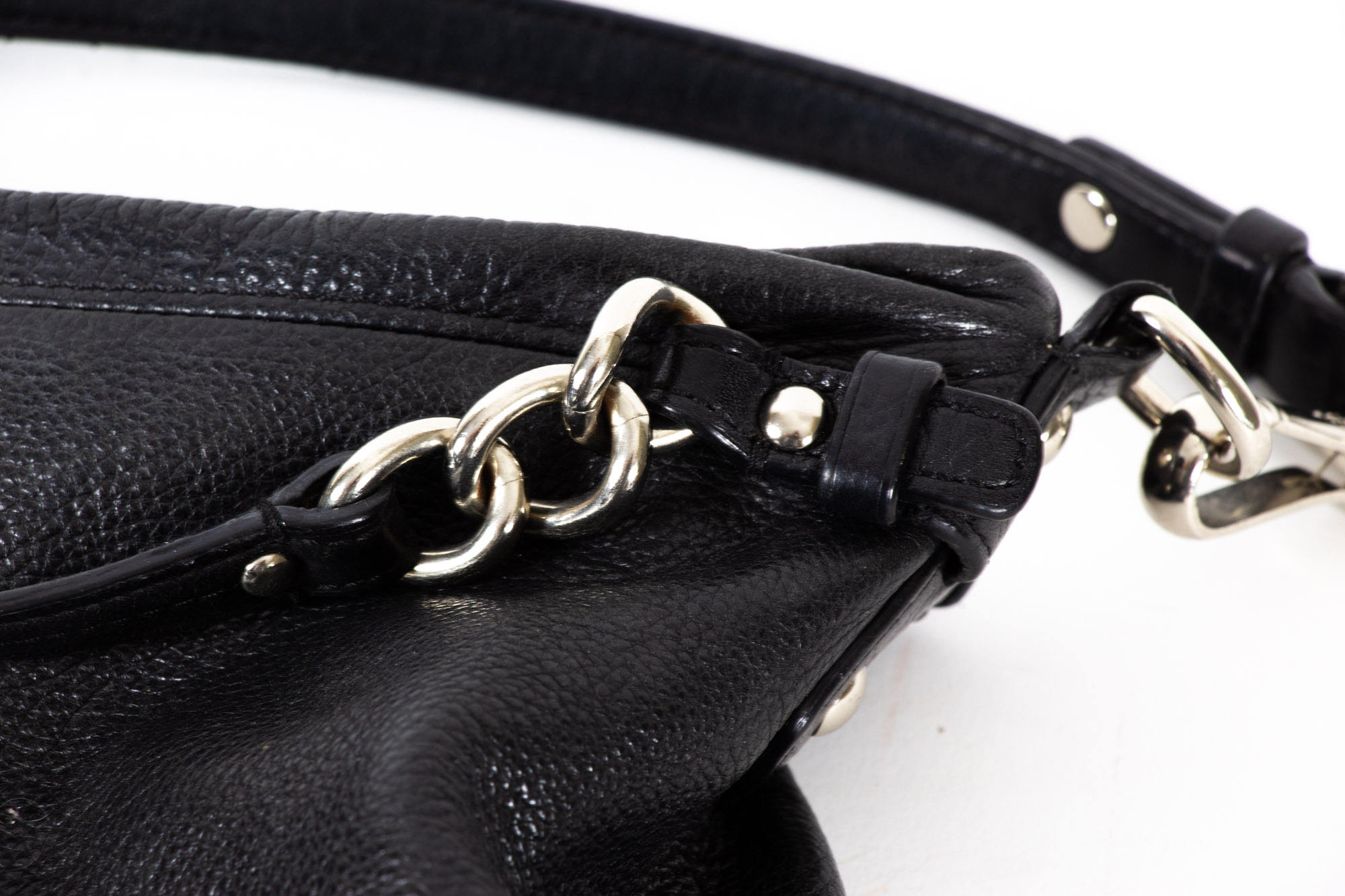 Coach Leather Gallery Tote, Brooke Leather Hobo Bag, and Signature Print Pouch