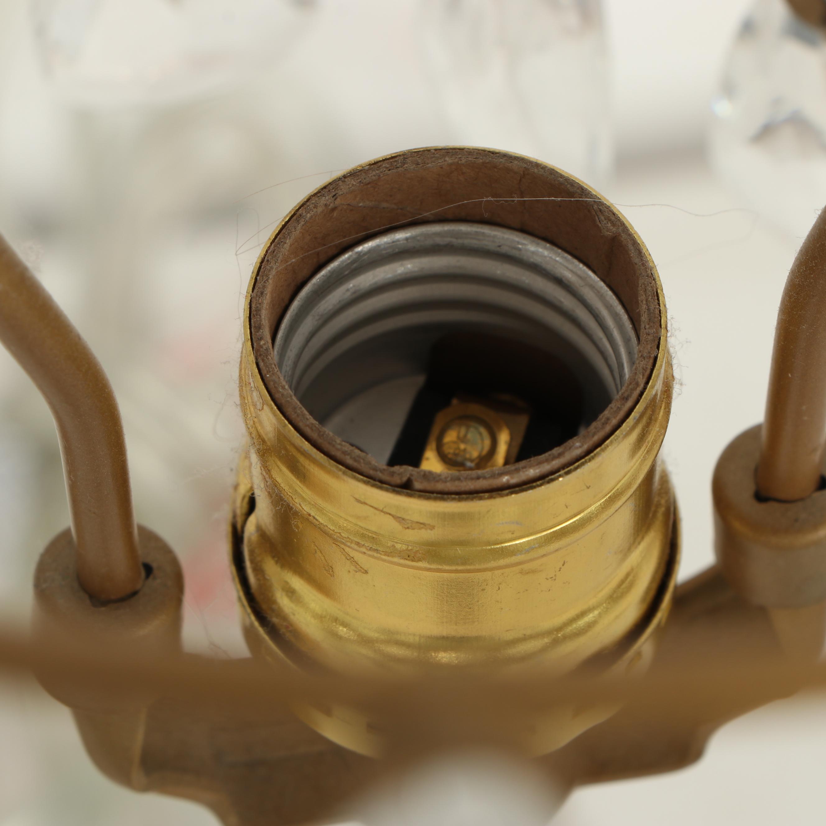 Pair of Acrylic Beaded Table Lamps