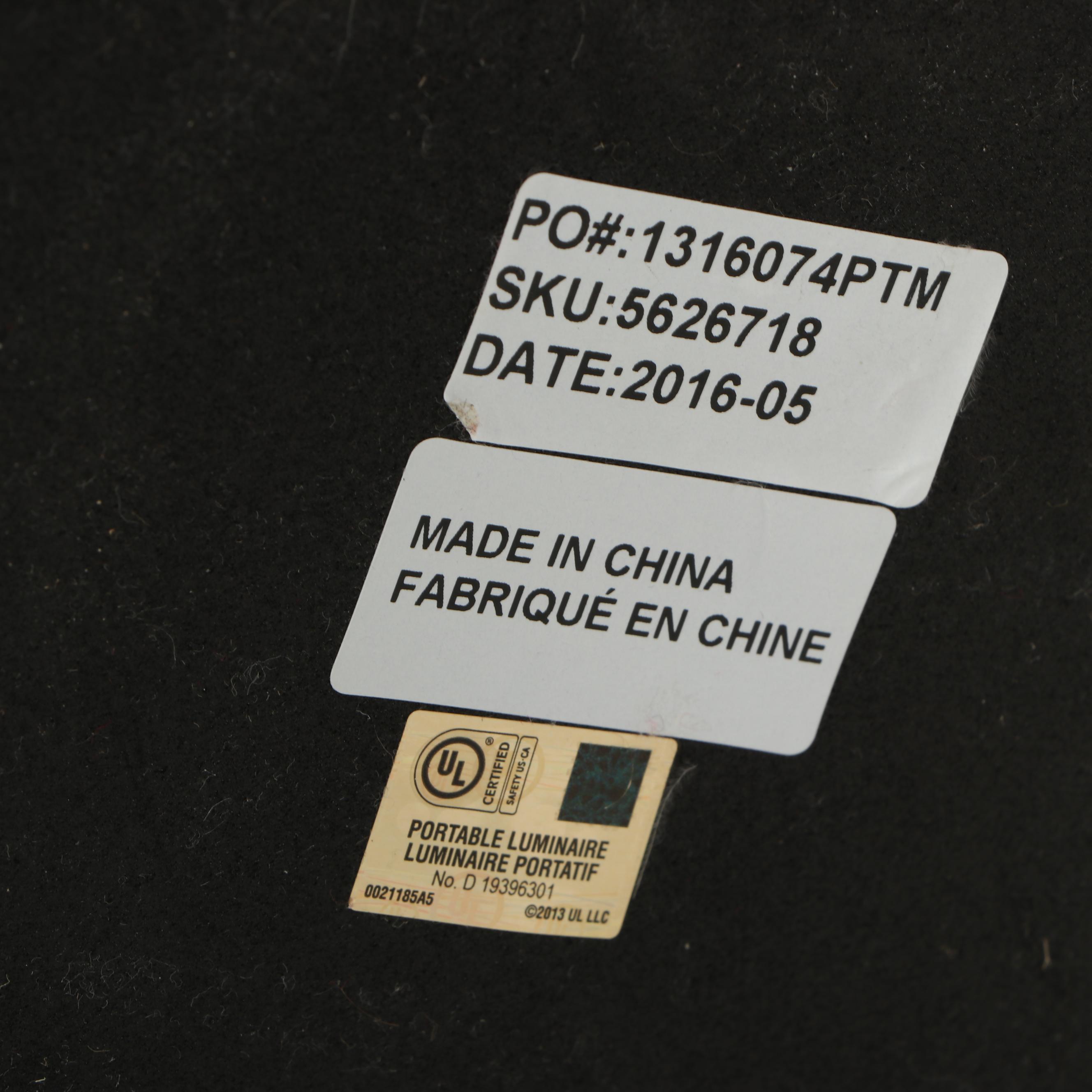 Pair of Acrylic Beaded Table Lamps