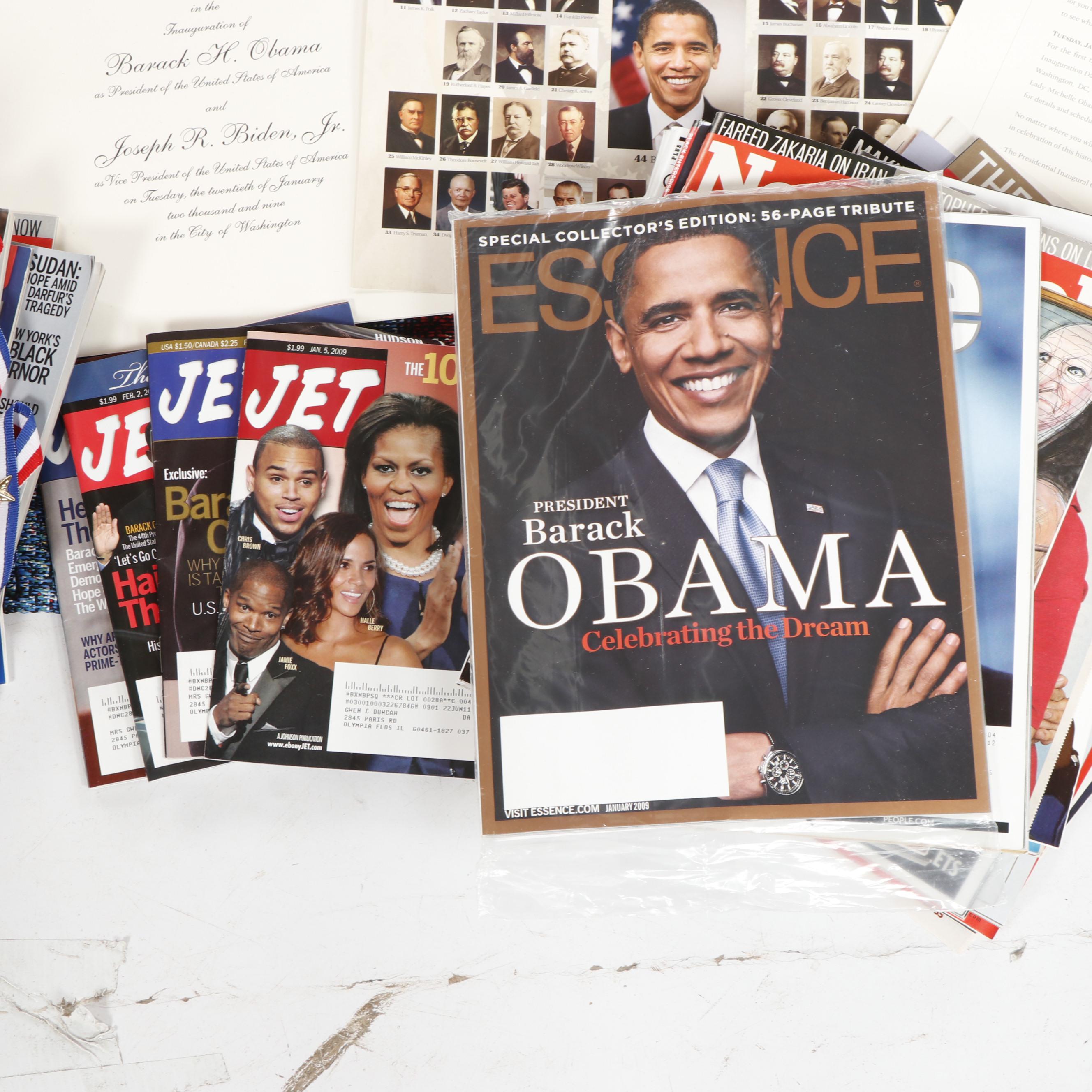 Barack and Michelle Obama Political Memorabilia and Collectibles