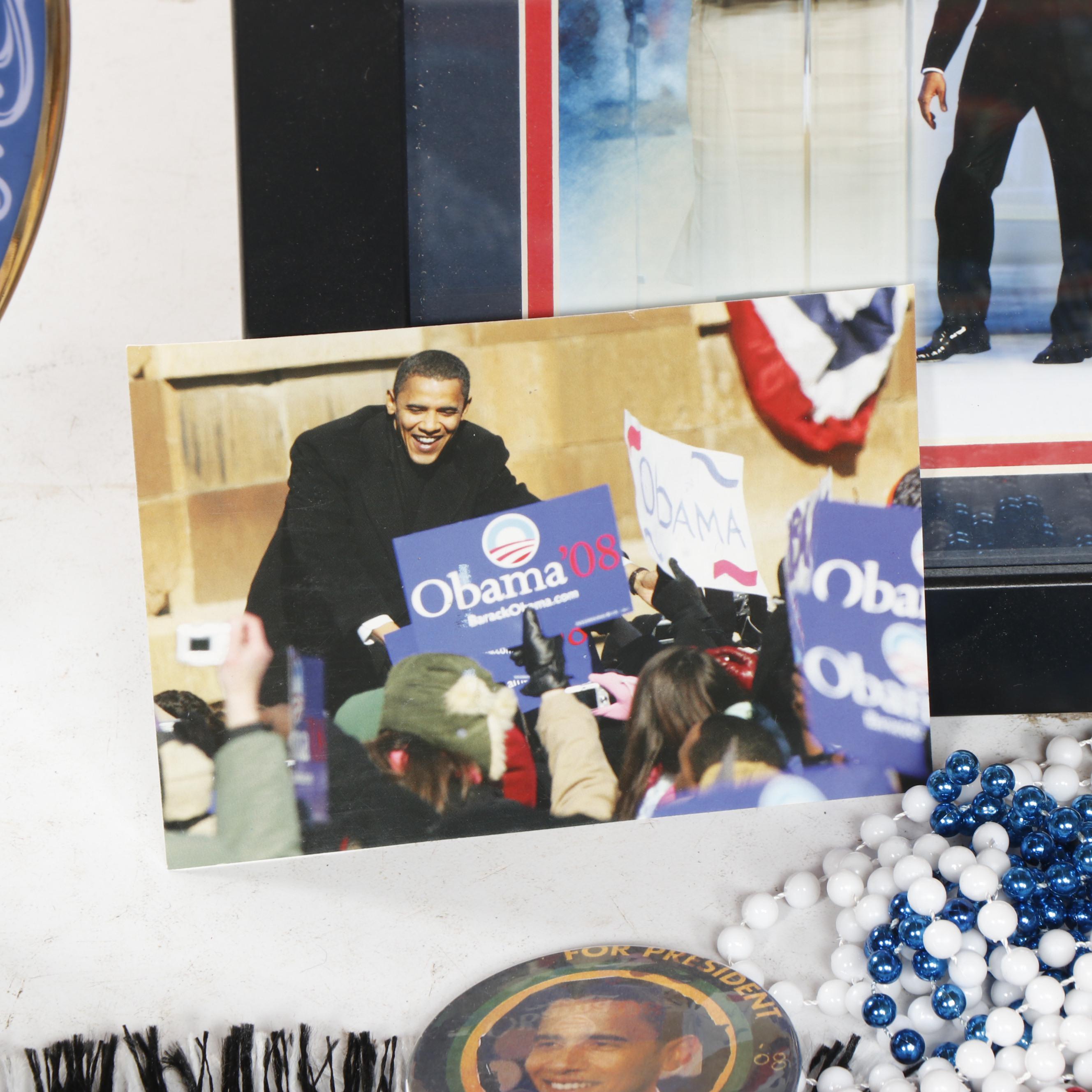 Barack and Michelle Obama Political Memorabilia and Collectibles