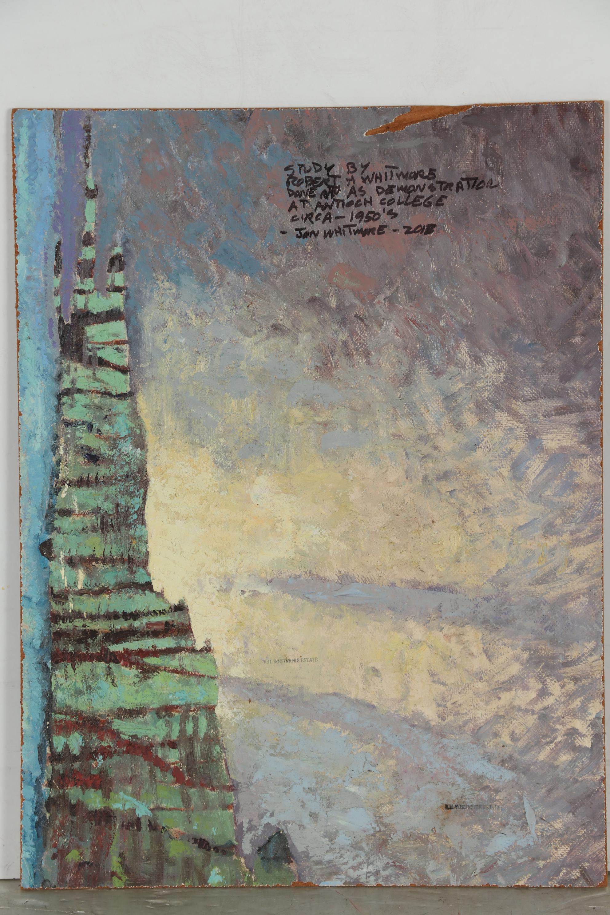 Robert Whitmore Portrait Oil Painting