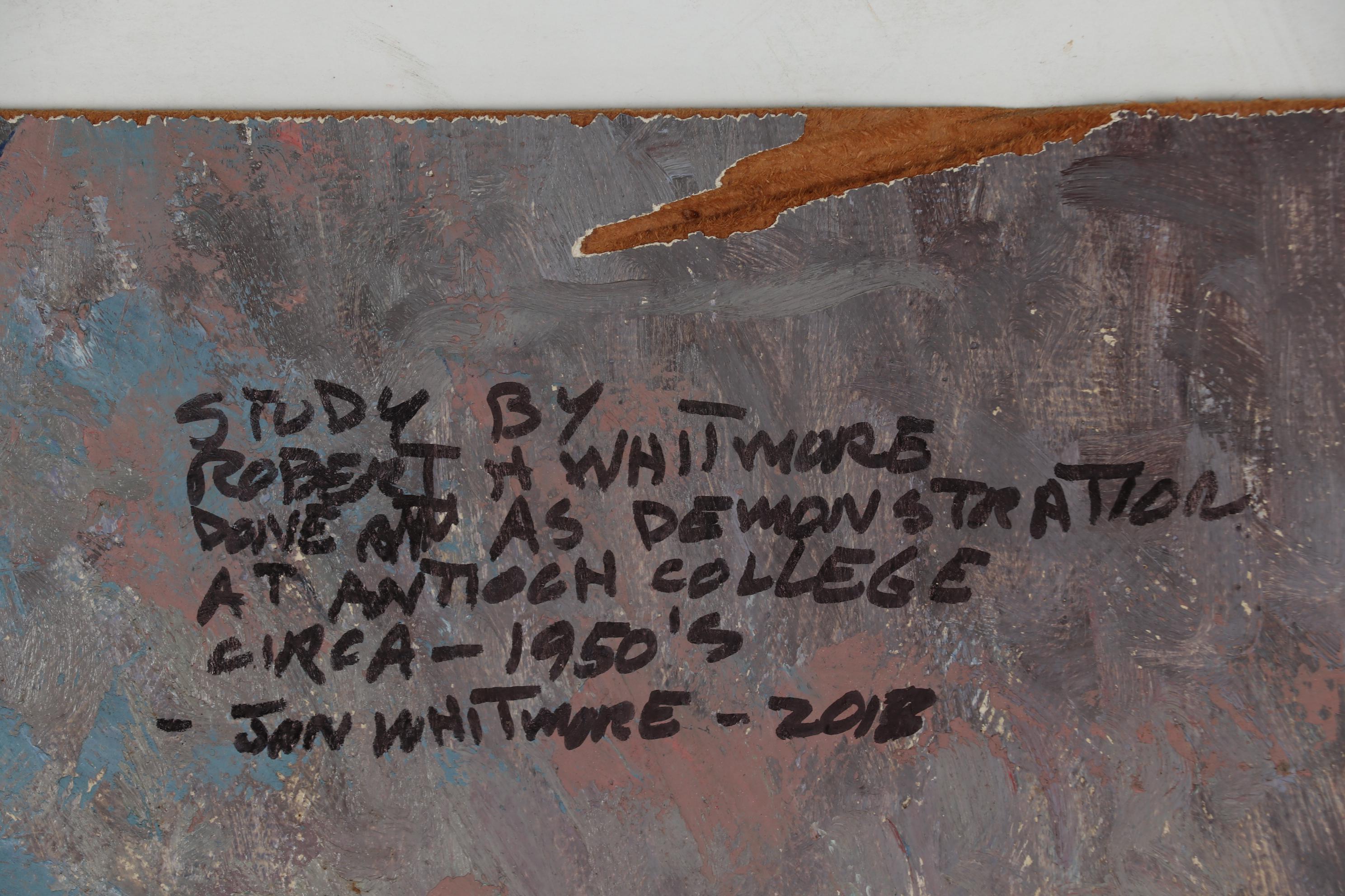 Robert Whitmore Portrait Oil Painting