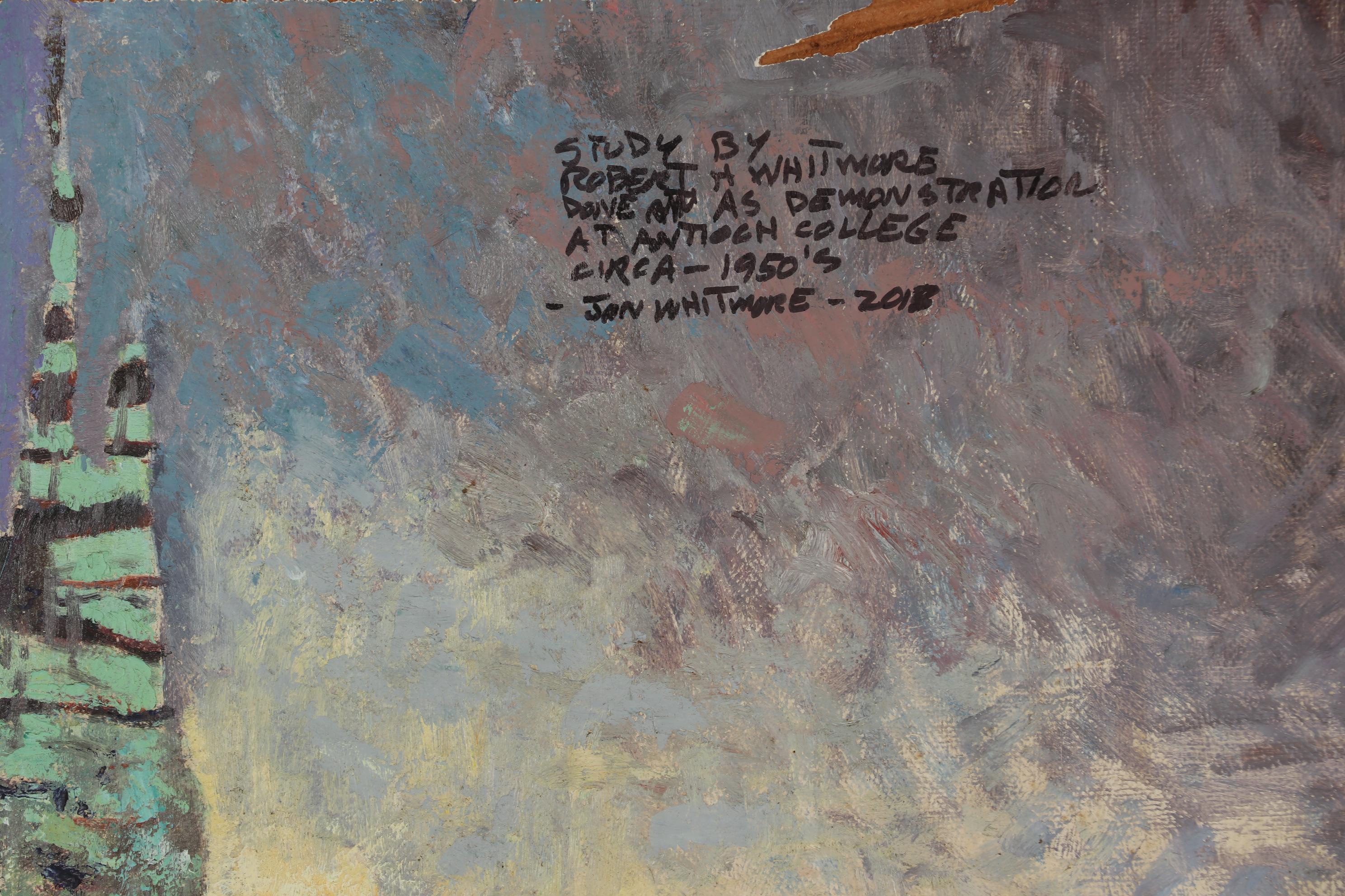 Robert Whitmore Portrait Oil Painting