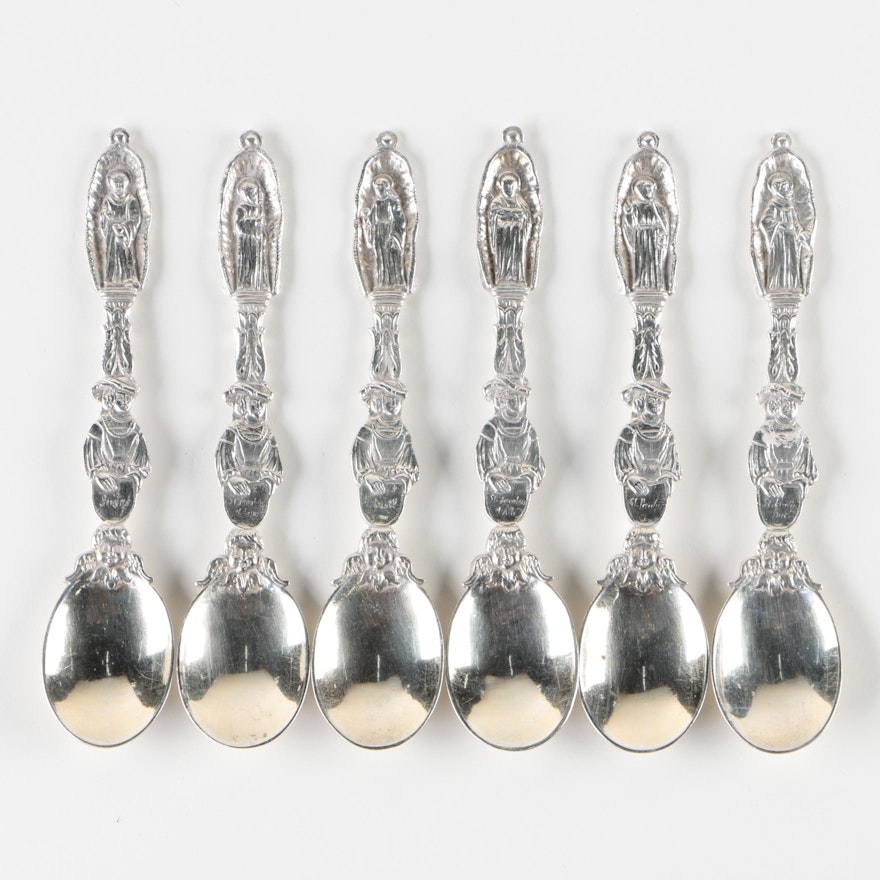 900 Silver Apostle Spoons