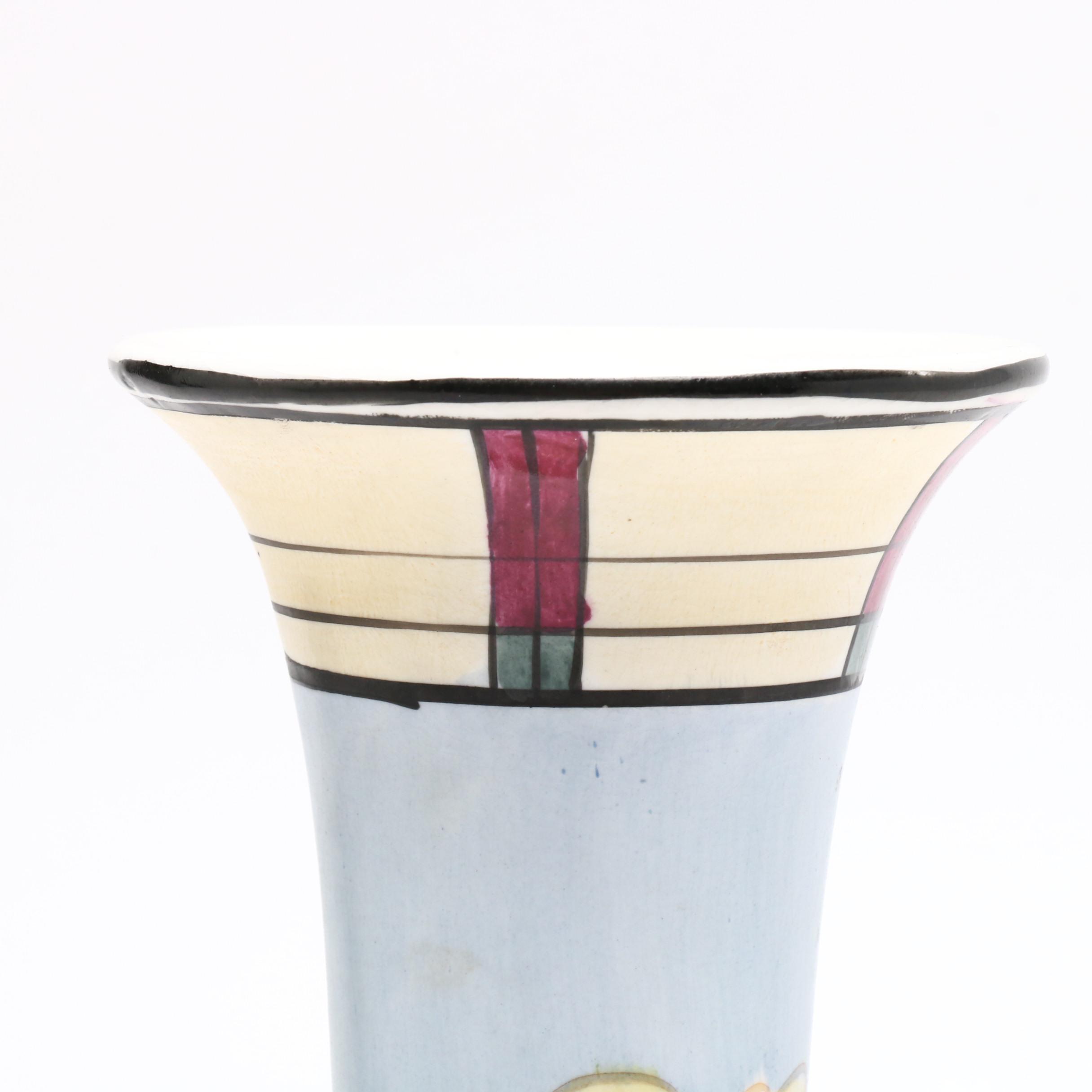 Royal Nishiki Hand-Painted Japanese Vase