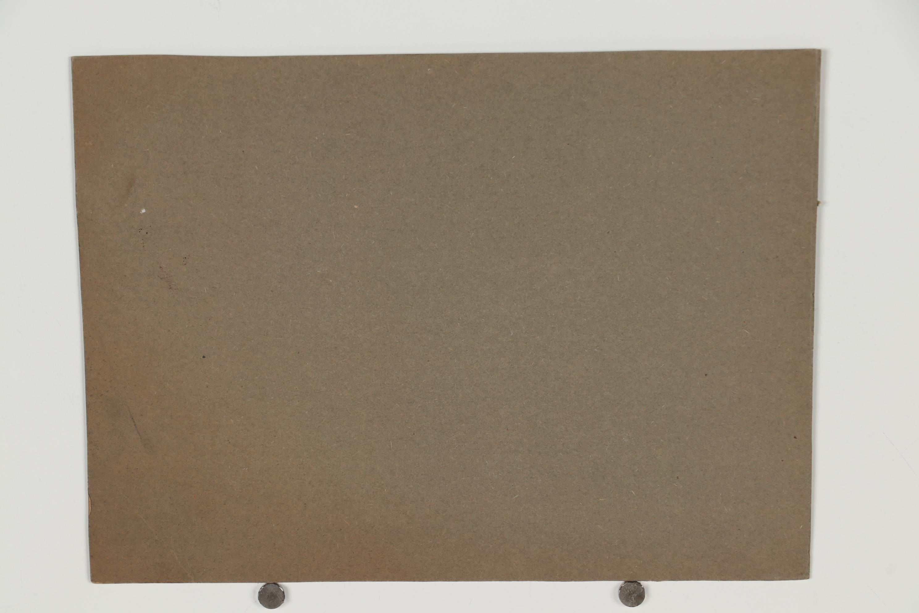 Late 20th Century Gouache Painting Attributed to Edgar Yaeger