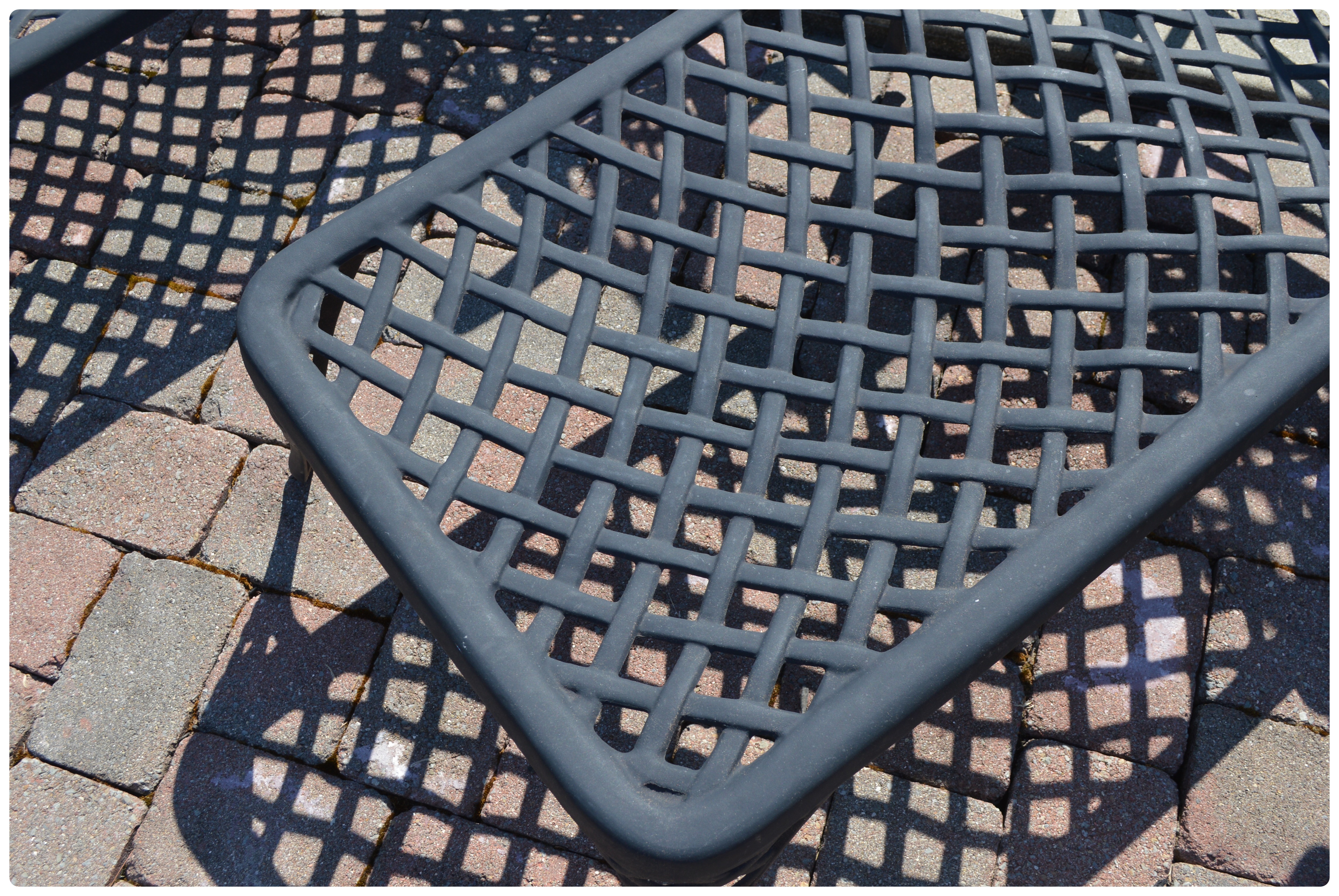 Cast Aluminum Chaise Lounge Chair, Pair, Contemporary