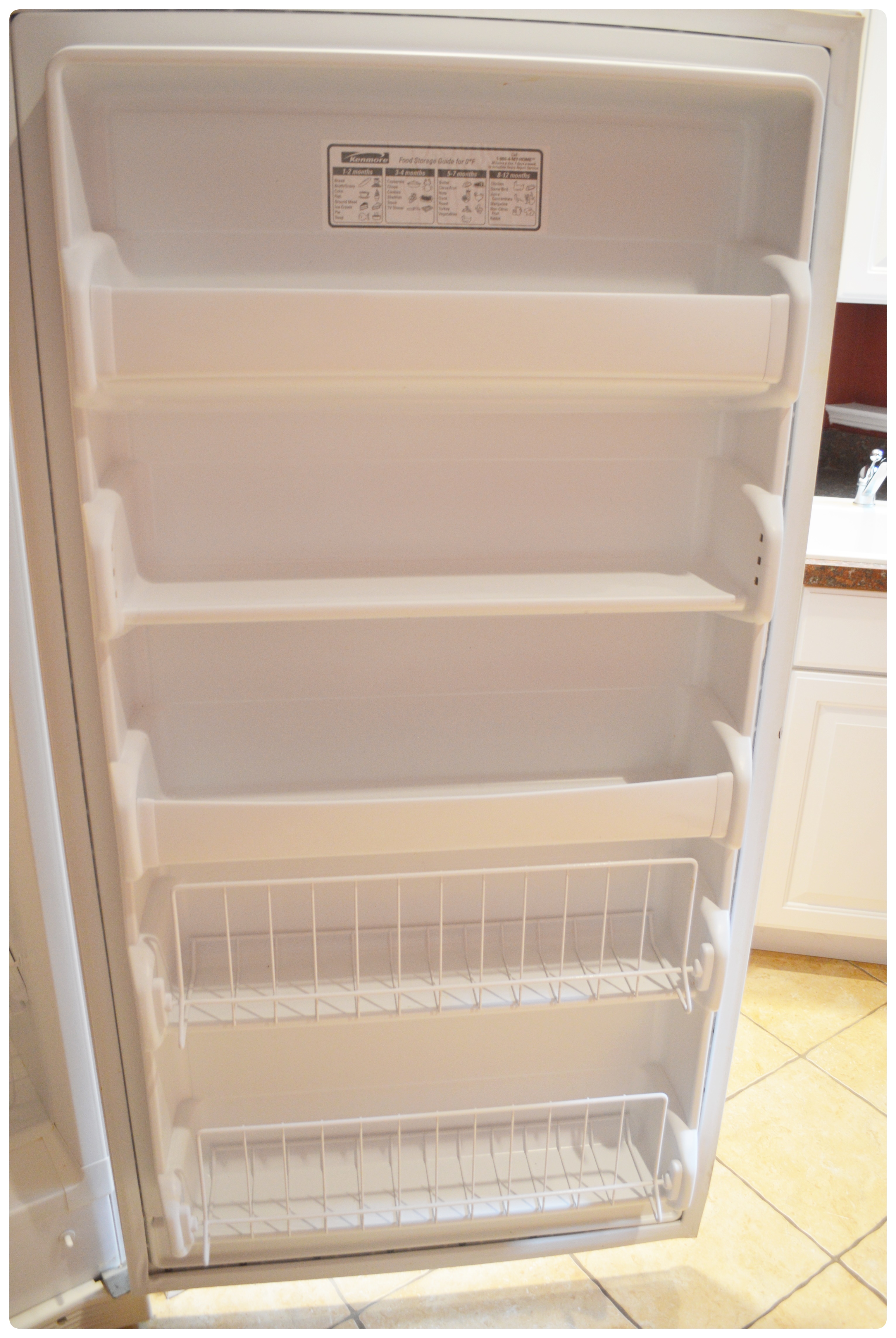Kenmore Frostless Upright Freezer
