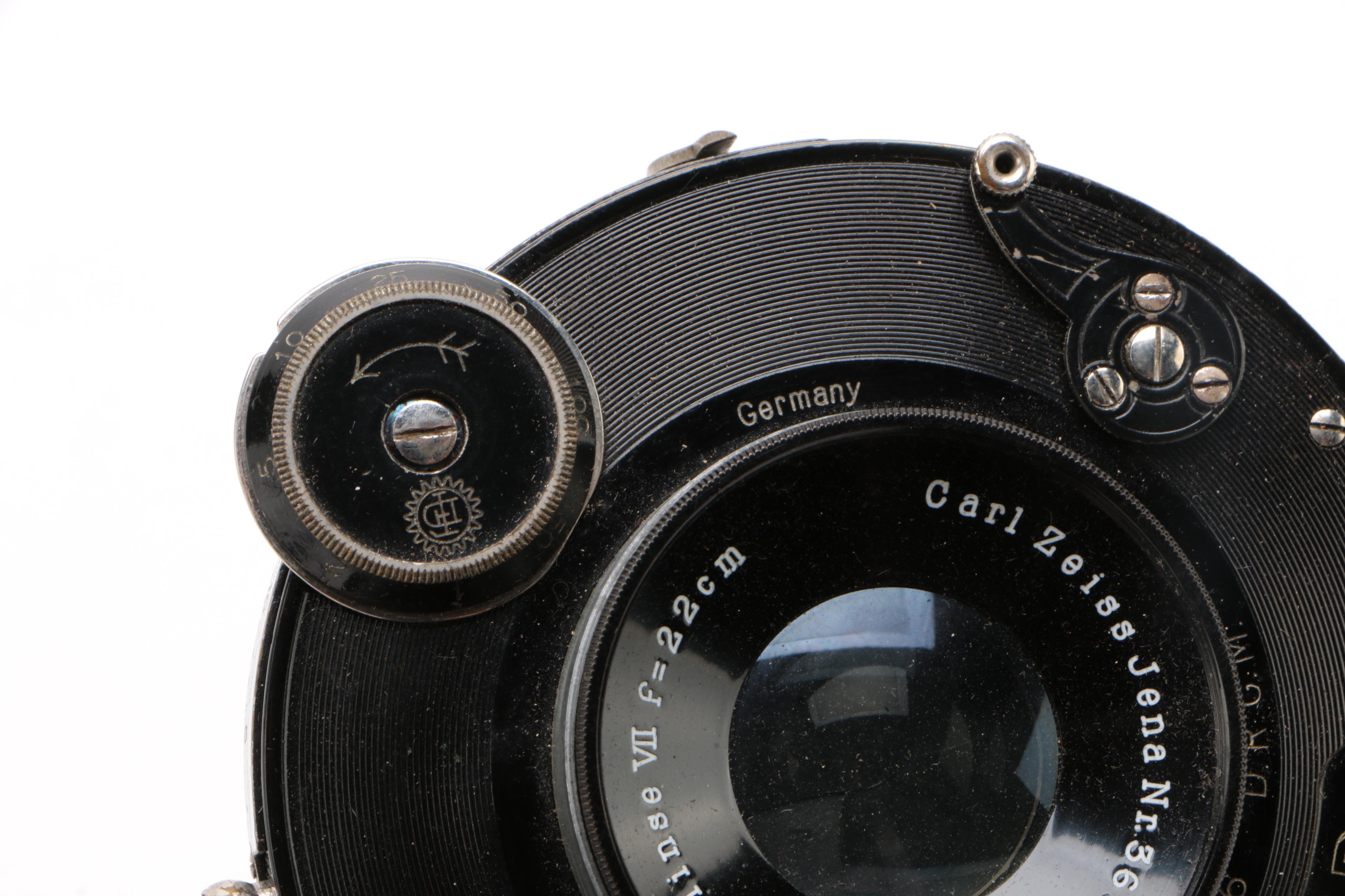 Carl Zeiss Jena Compur Shutter and Protarlinse VII Lenses, Vintage