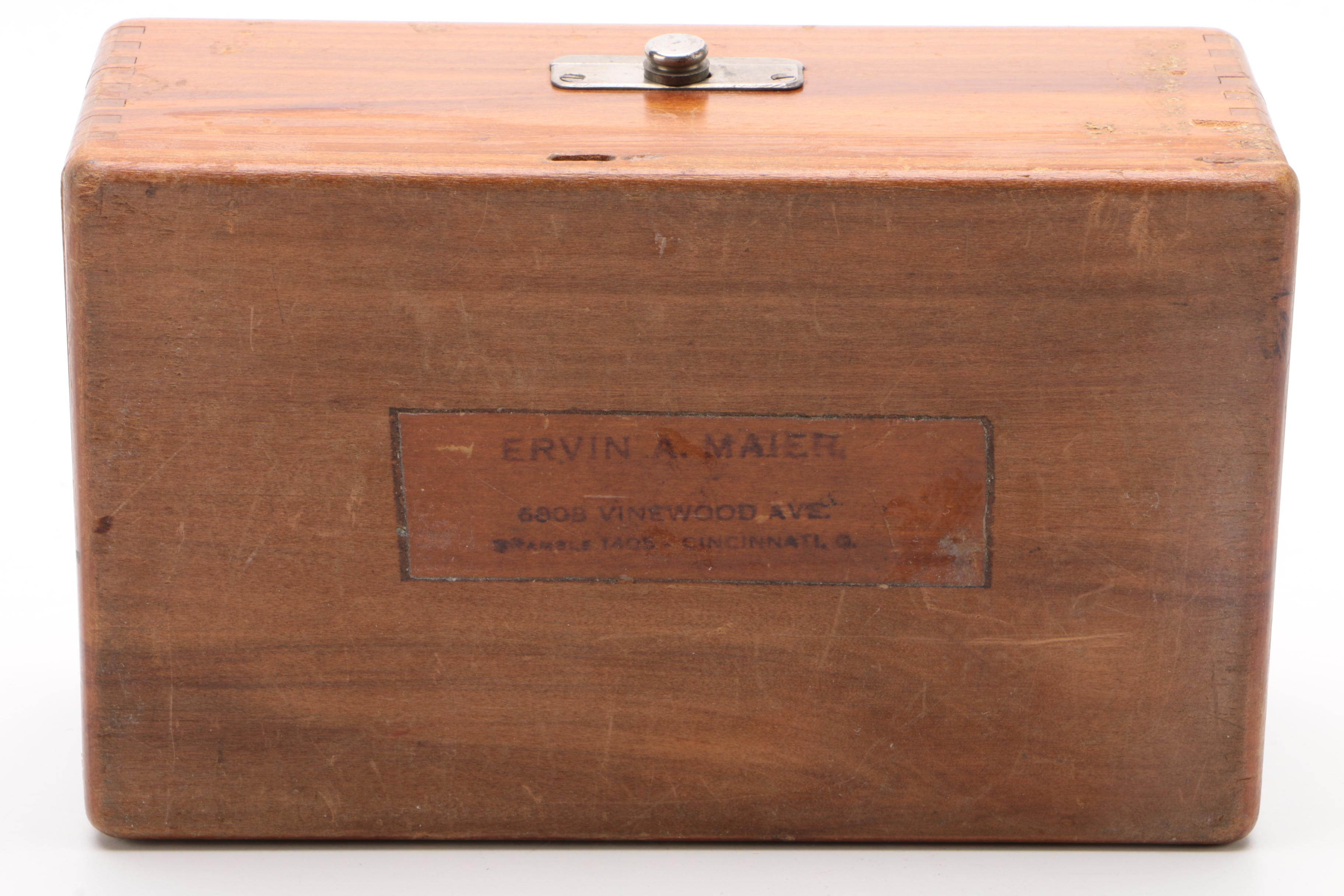 Carl Zeiss Jena Compur Shutter and Protarlinse VII Lenses, Vintage