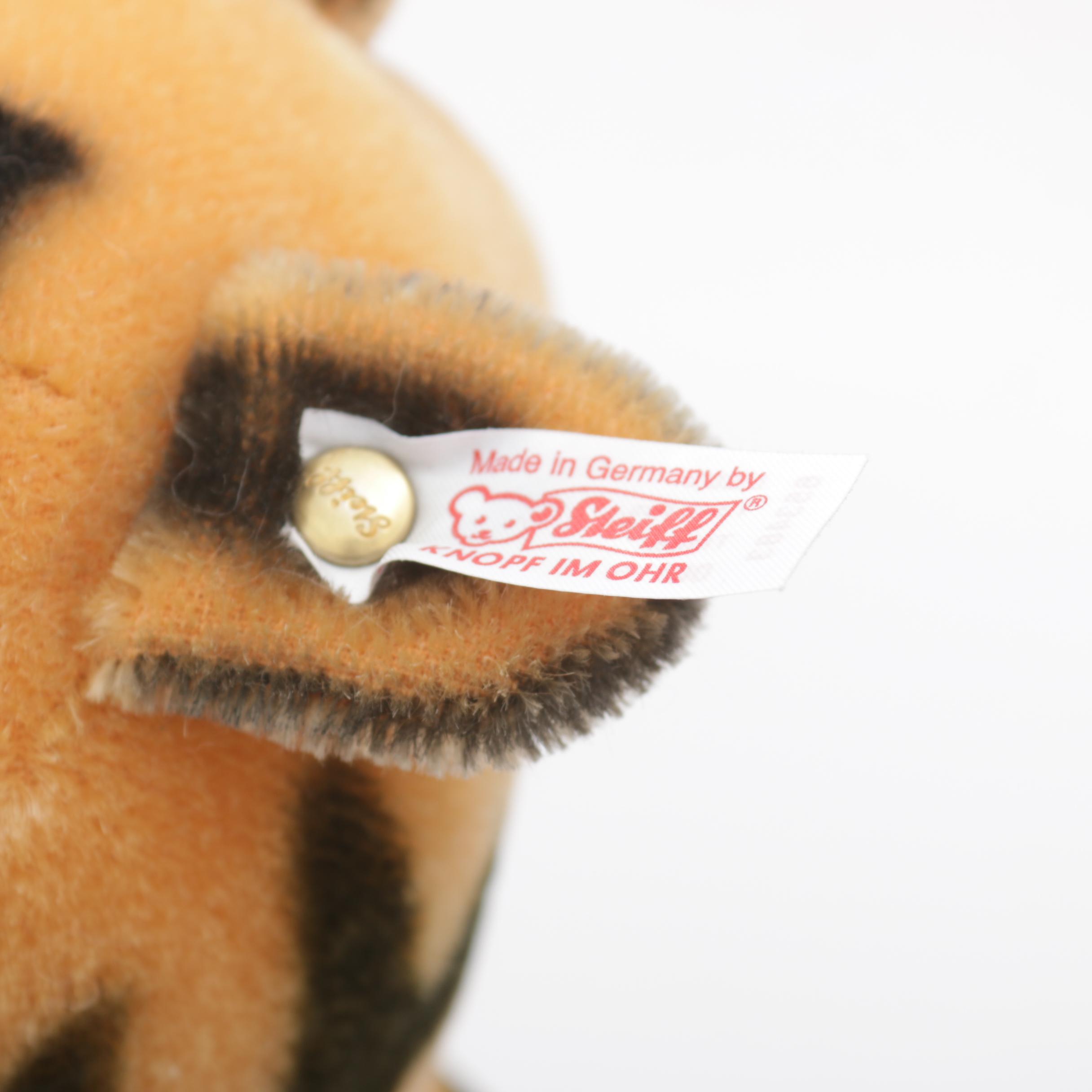 Steiff and Disney Collaboration "Tigger" Limited Edition Stuffed Toy