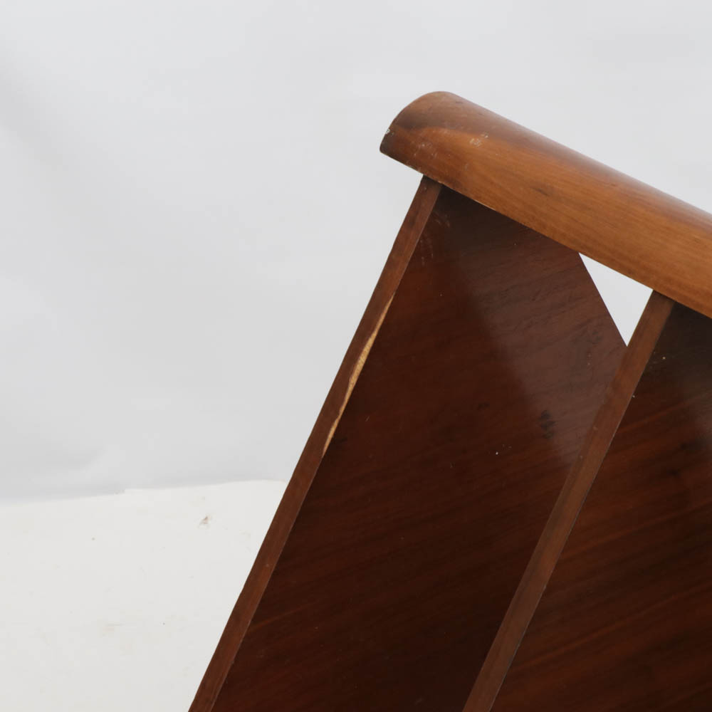 Lane Tiered Triangle Side Table, Mid-Century