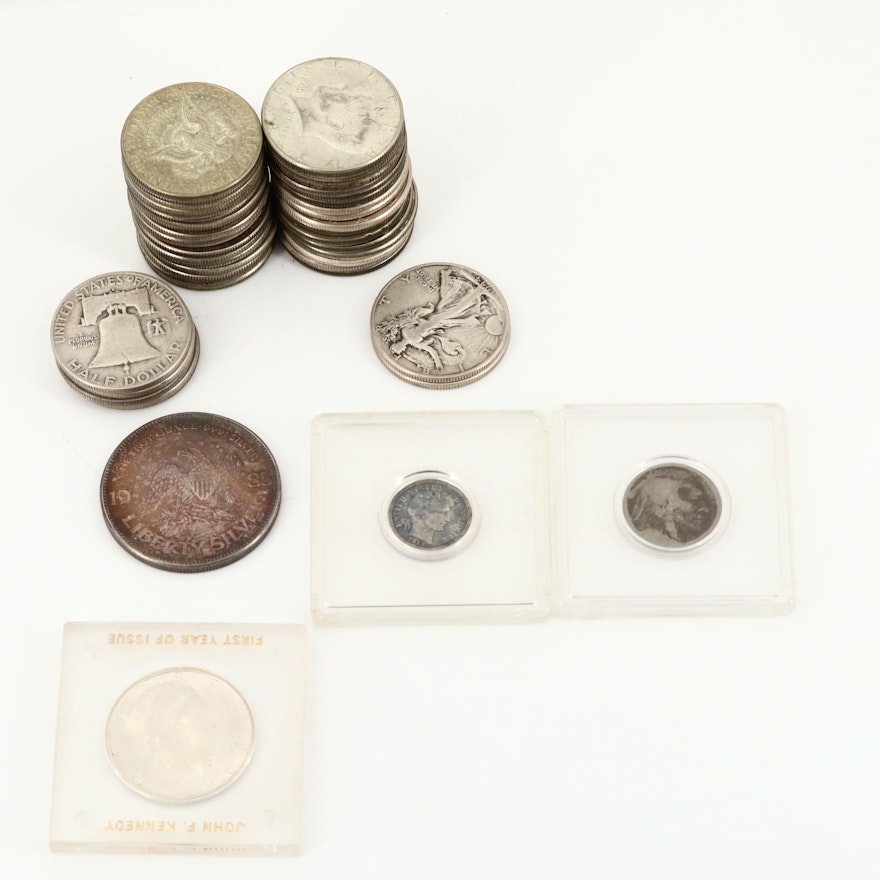 Forty-Seven Various U.S. Coins