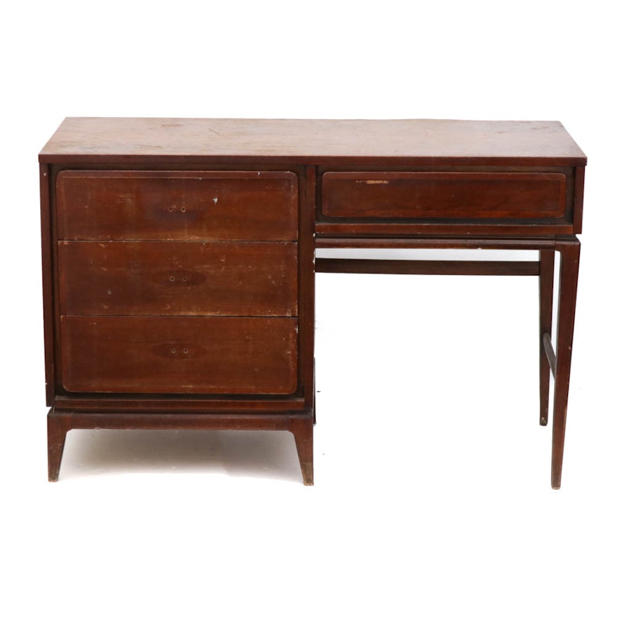 Kent-Coffey Wood Desk, Mid-Century