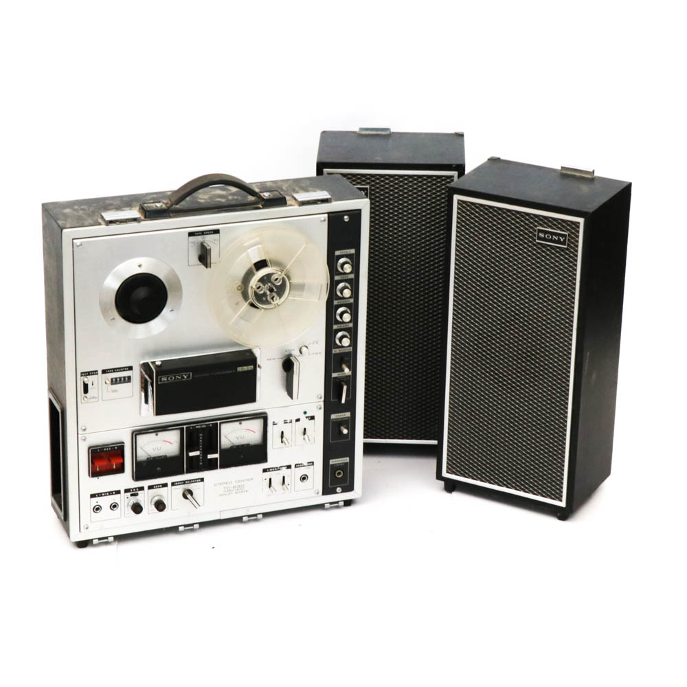 Sony Reel to Reel Tape Player