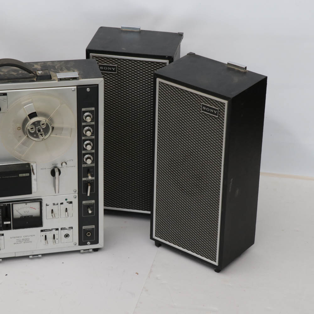 Sony Reel to Reel Tape Player