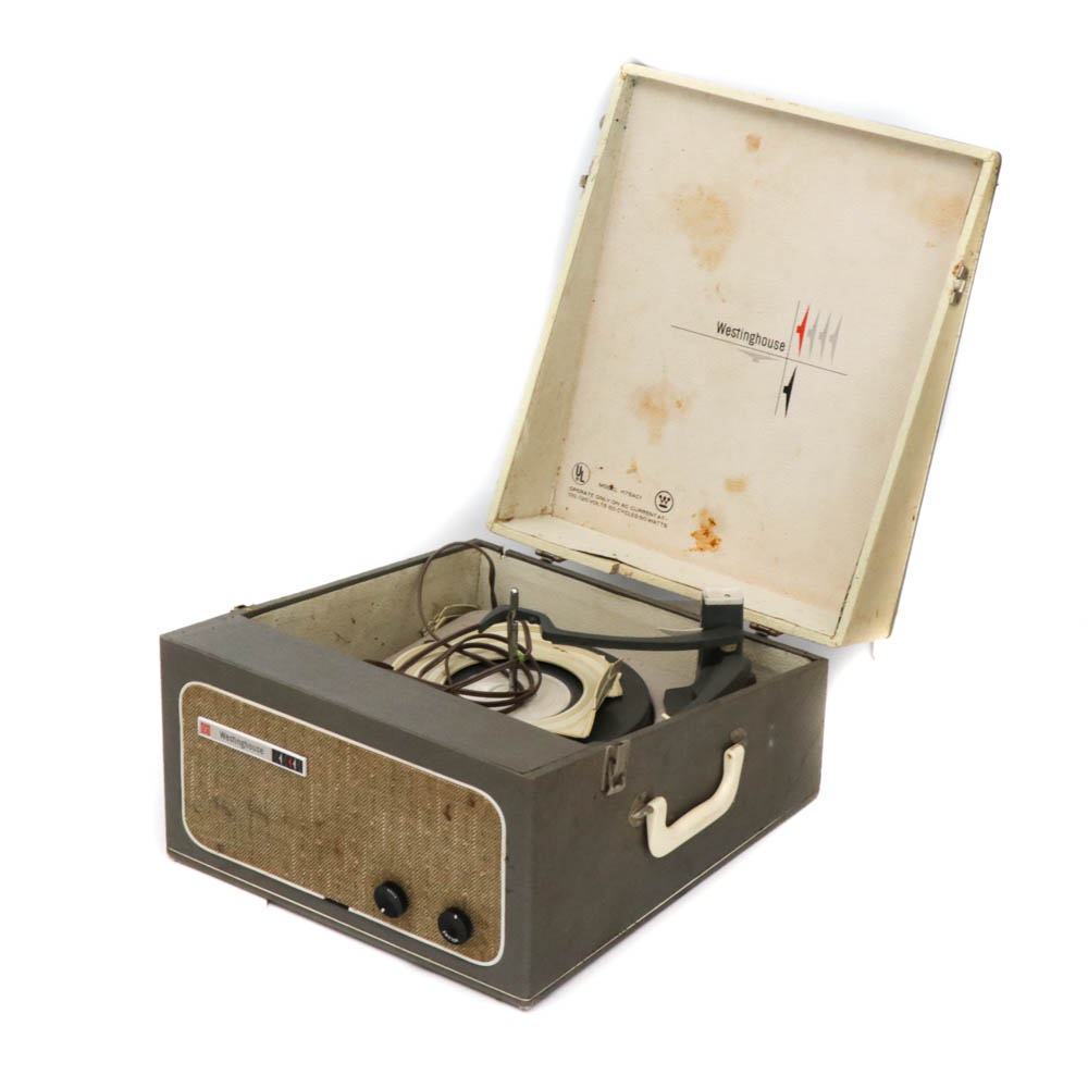 Westinghouse Turntable, Mid-Century