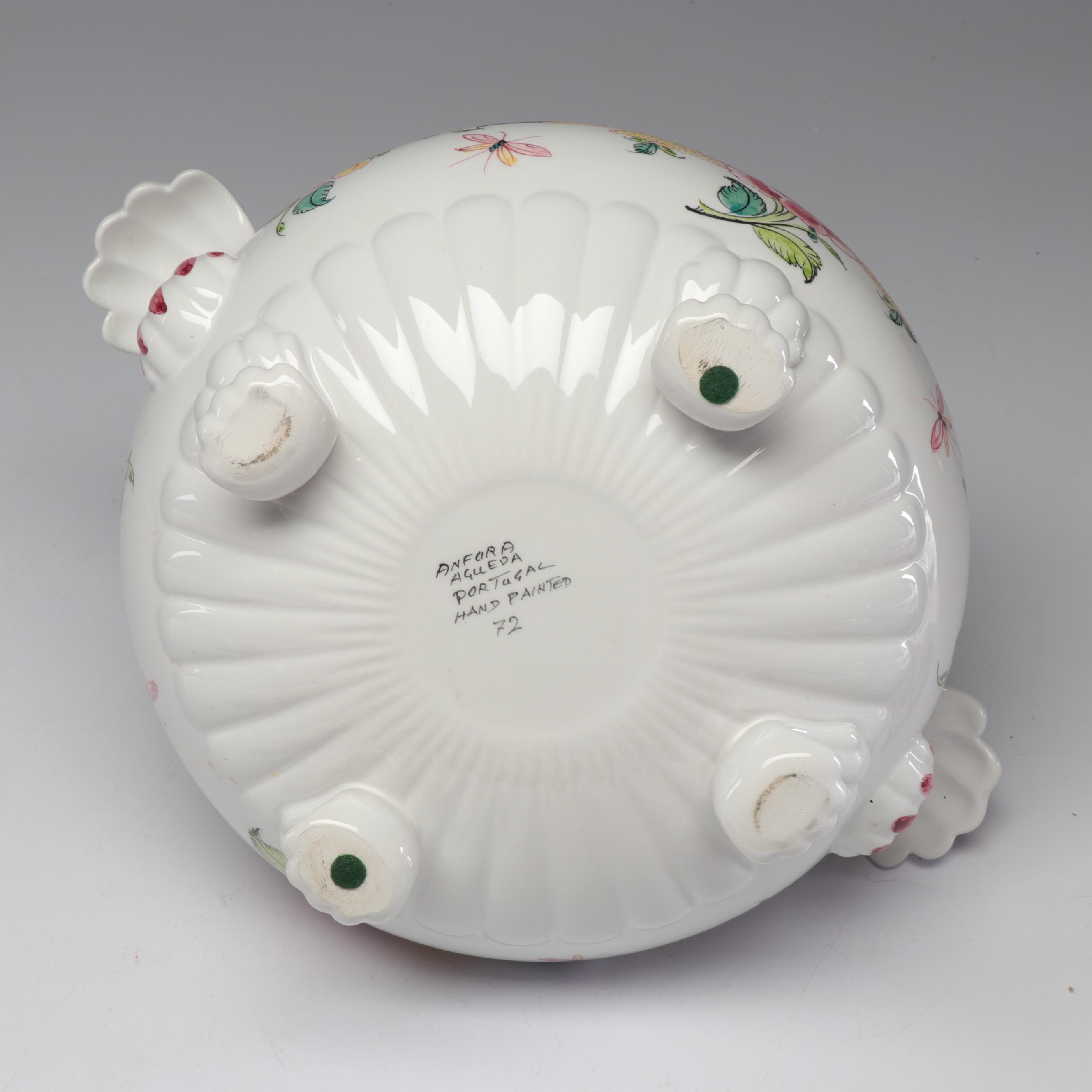 Anfora Agueda Portuguese Hand-Painted Portuguese Tureen