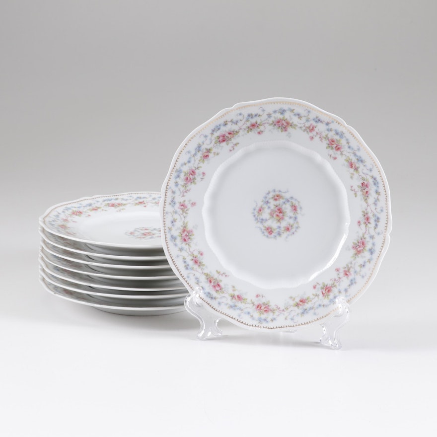 Theodore Haviland Limoges Porcelain Luncheon Plates