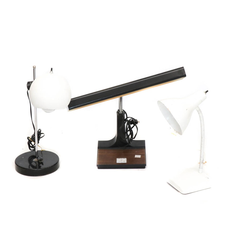 Desk Lamps, Mid-Century