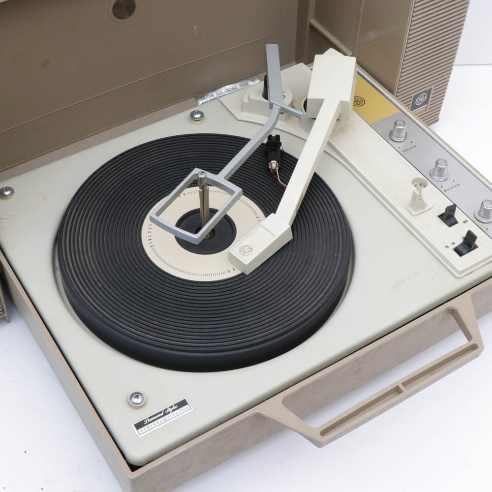 General Electric "Wildcat" Portable Stereo Record Player