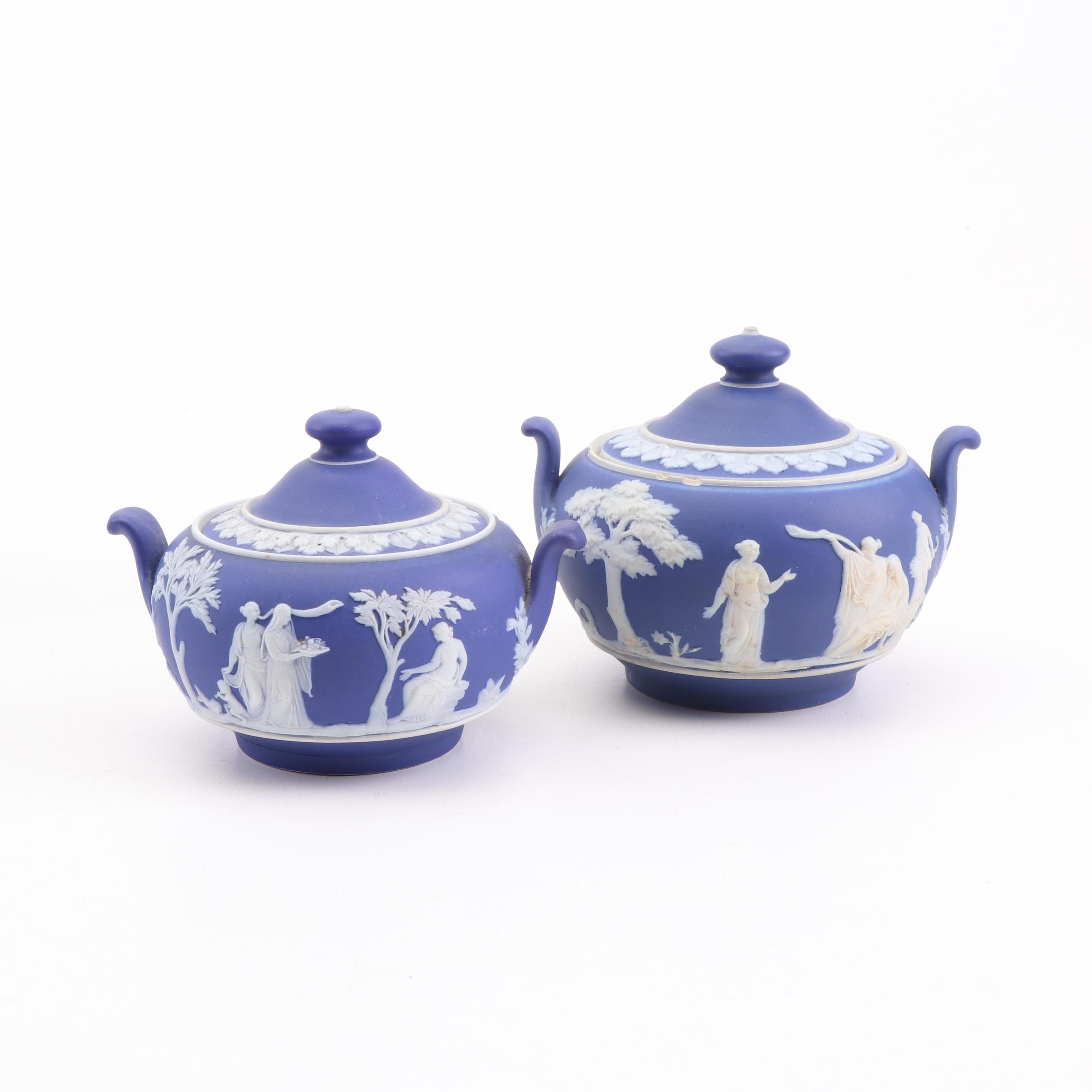 Wedgwood Jasperware Tea And Coffee Set