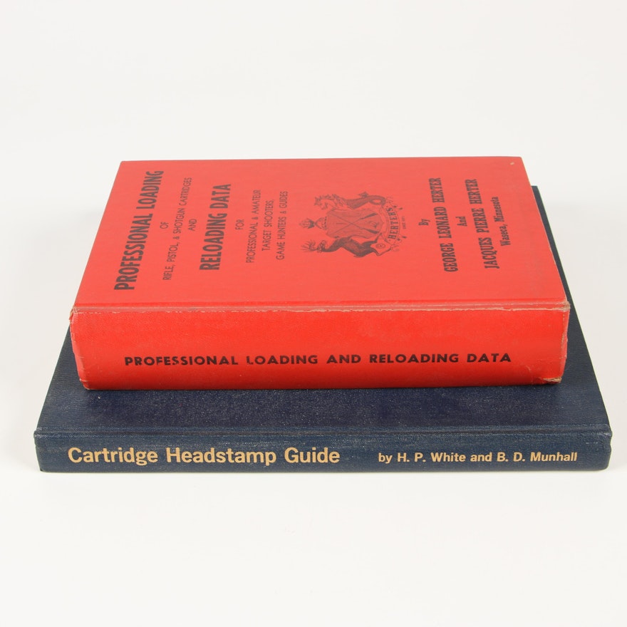 1963 "Cartridge Headstamp Guide" and "Professional Loading and Reloading Data"