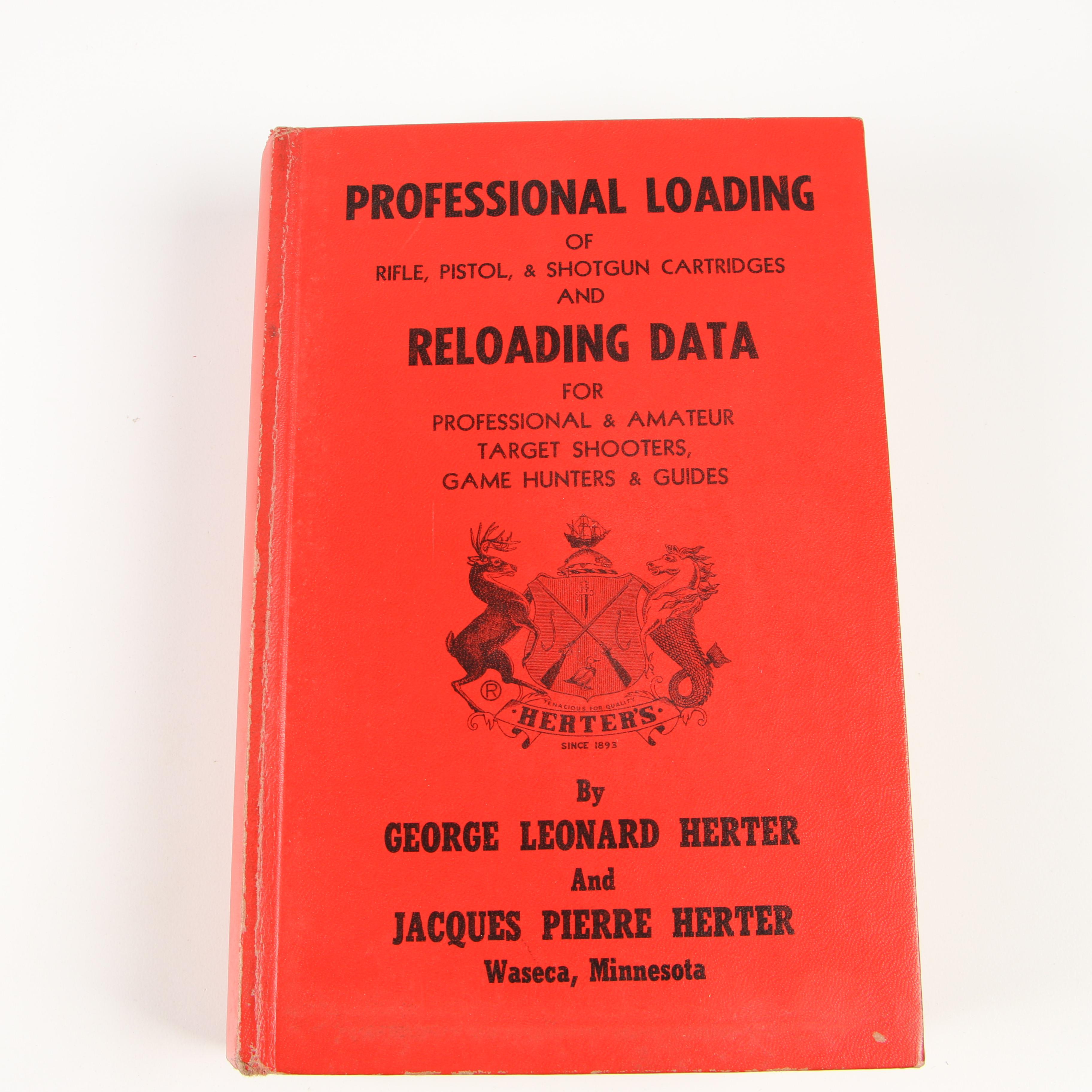 1963 "Cartridge Headstamp Guide" and "Professional Loading and Reloading Data"