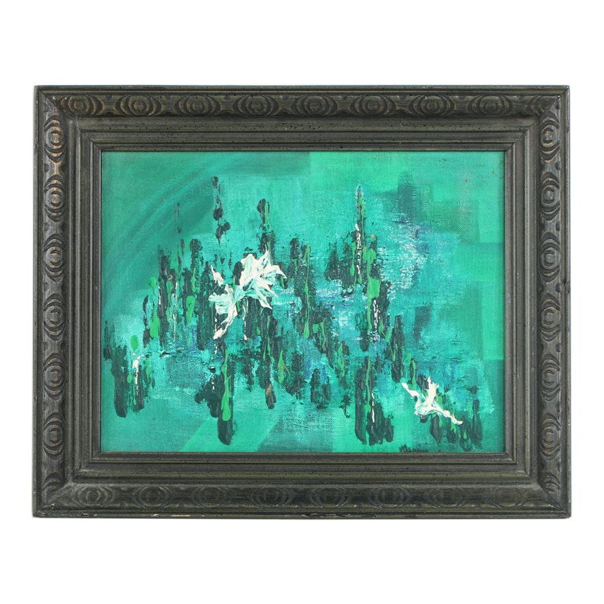 Abstract Expressionist Style Oil Paining