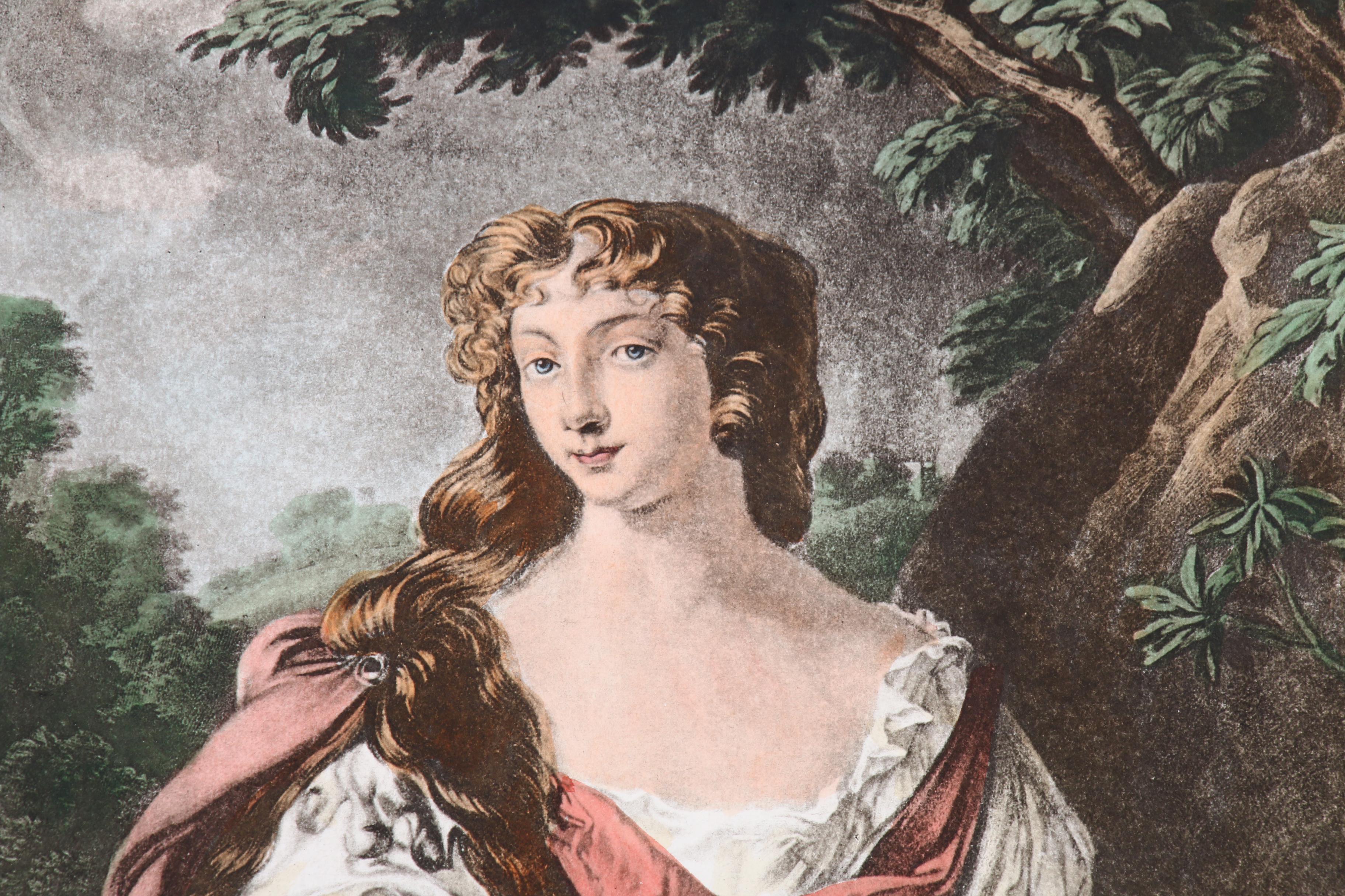 Stipple Engravings after Sir Peter Lely and Sir Thomas Lawrence