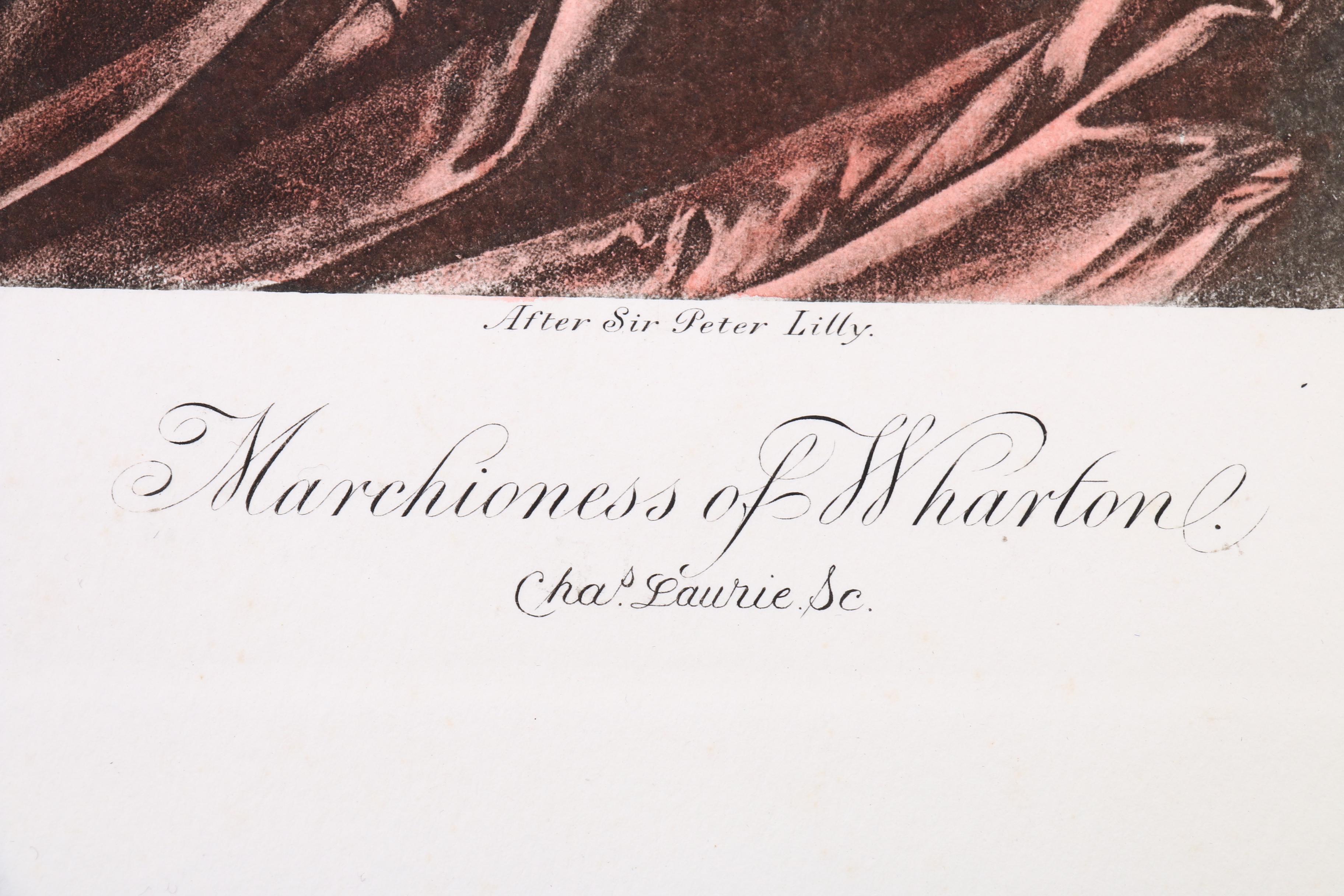 Stipple Engravings after Sir Peter Lely and Sir Thomas Lawrence