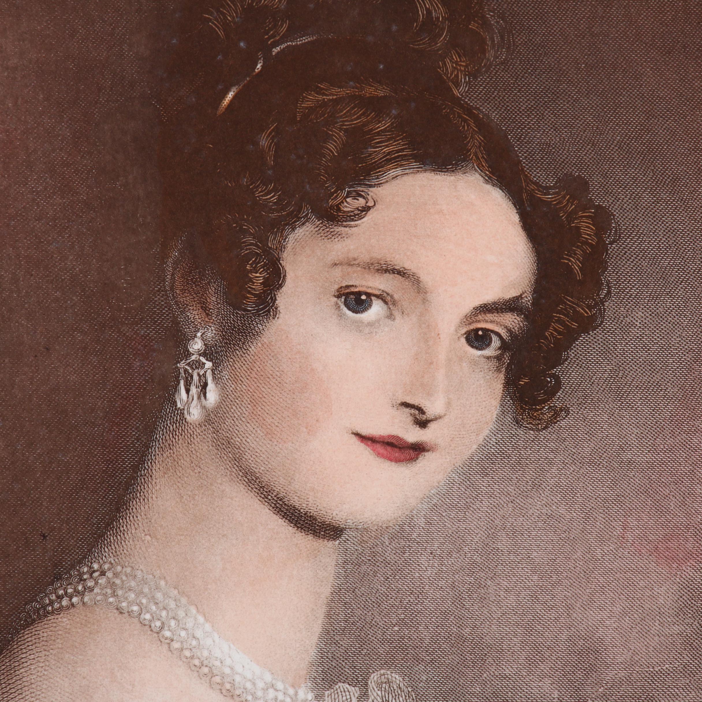 Stipple Engravings after Sir Peter Lely and Sir Thomas Lawrence